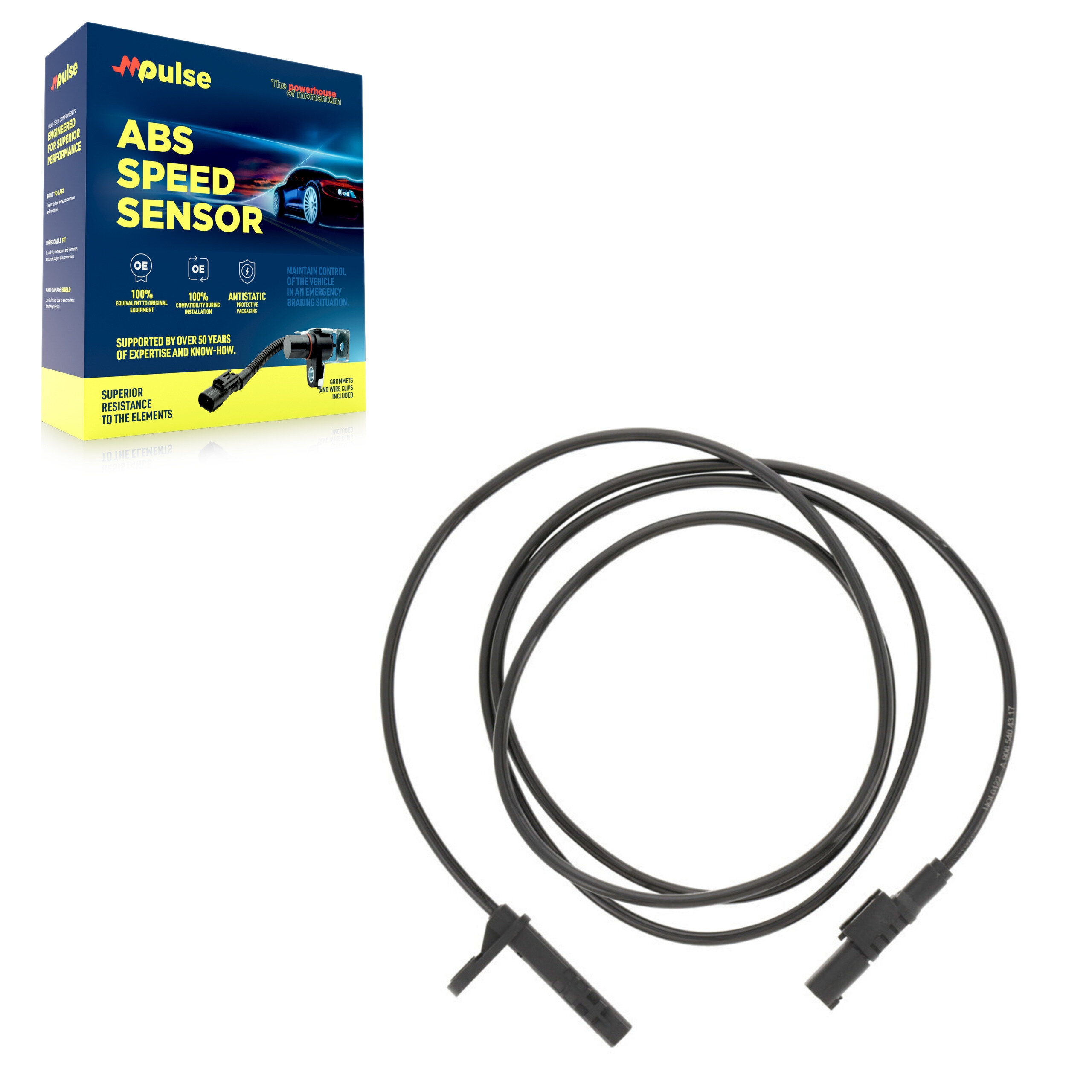 Mpulse - SEN-2ABS3934 - Rear Left ABS Wheel Speed Sensor
