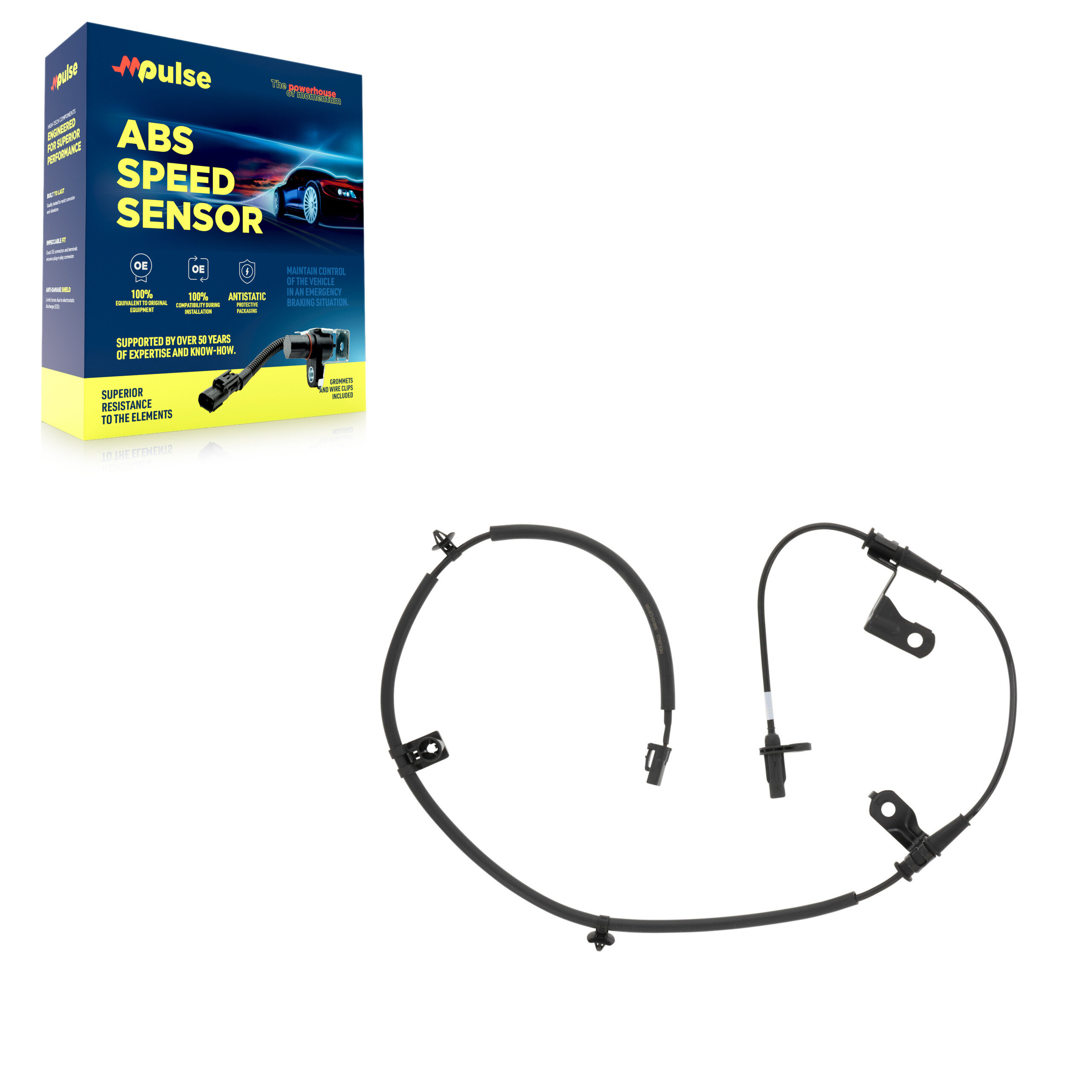 Mpulse - SEN-2ABS4186 - Front Left ABS Wheel Speed Sensor