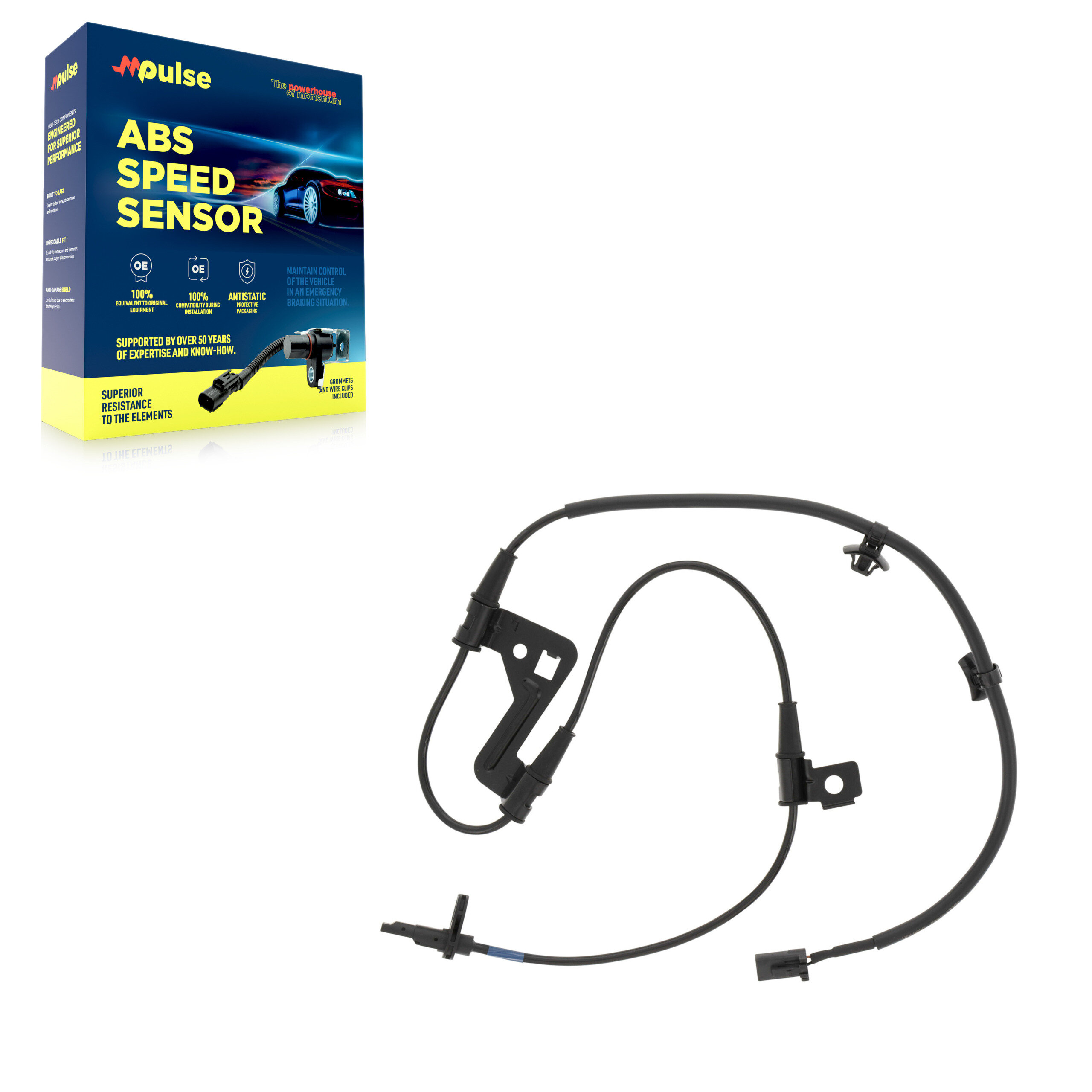 Mpulse - SEN-2ABS4190 - Front Left ABS Wheel Speed Sensor