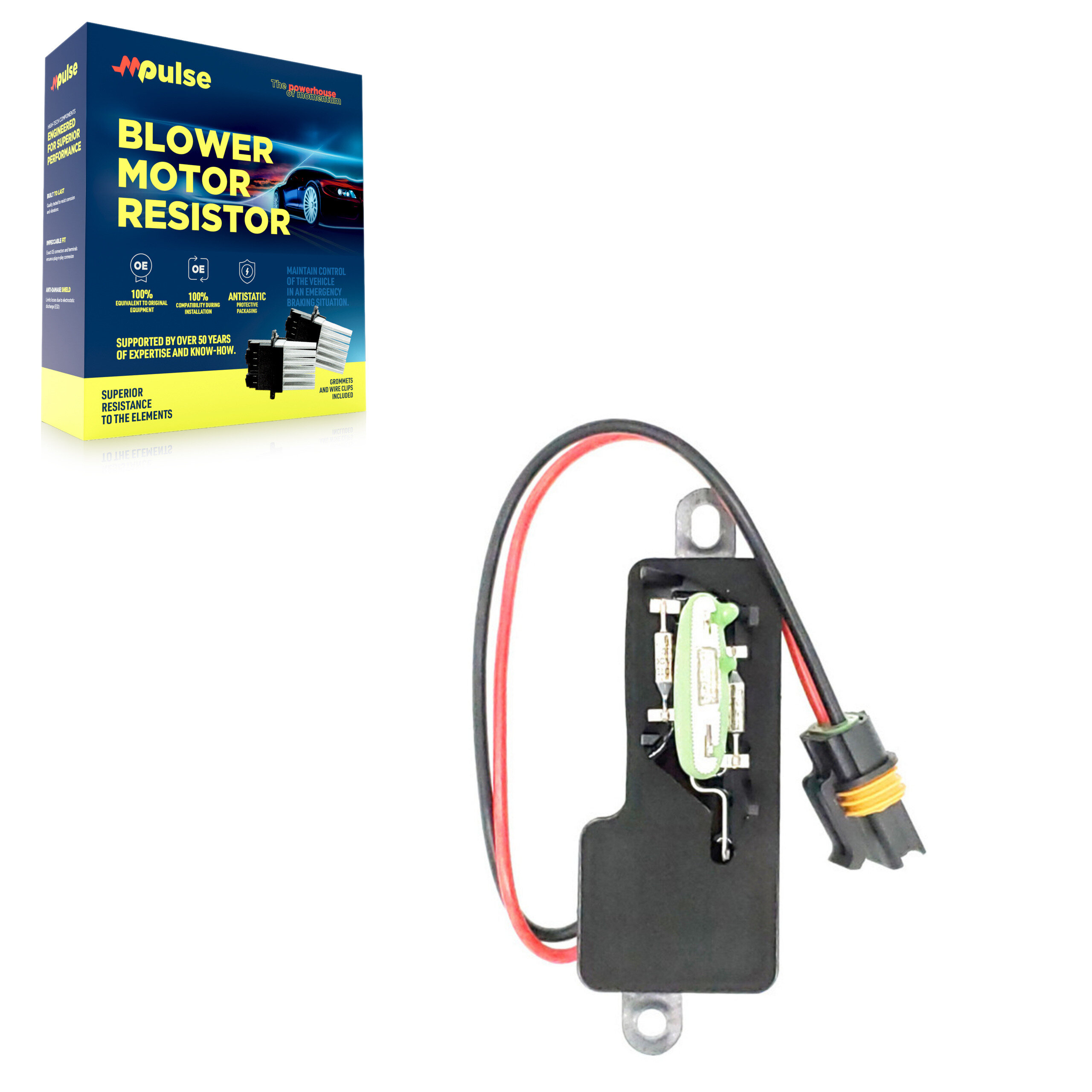 Mpulse - SEN-2BMR0039 - Front HVAC Blower Motor Resistor