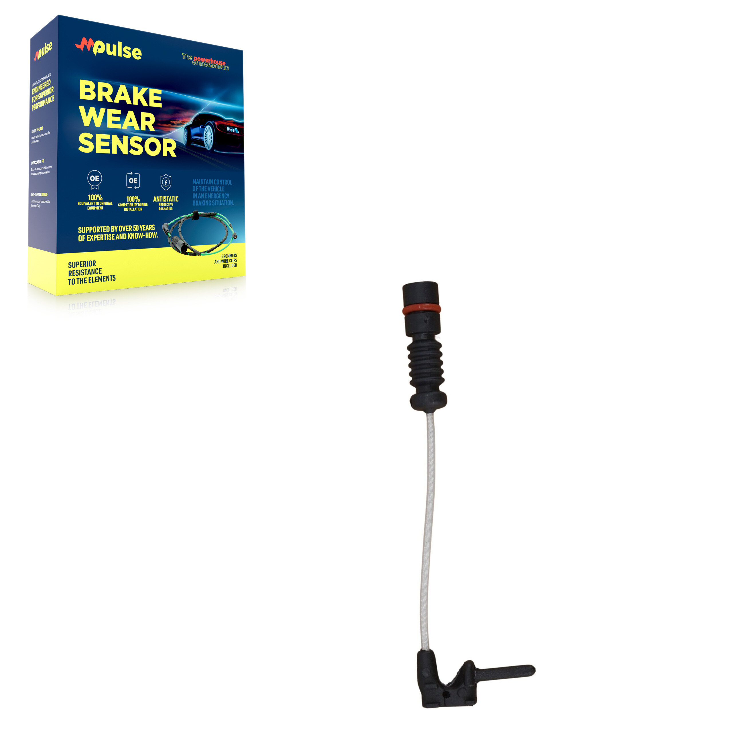 Mpulse - SEN-2BWS0002 - Front Disc Brake Pad Wear Sensor