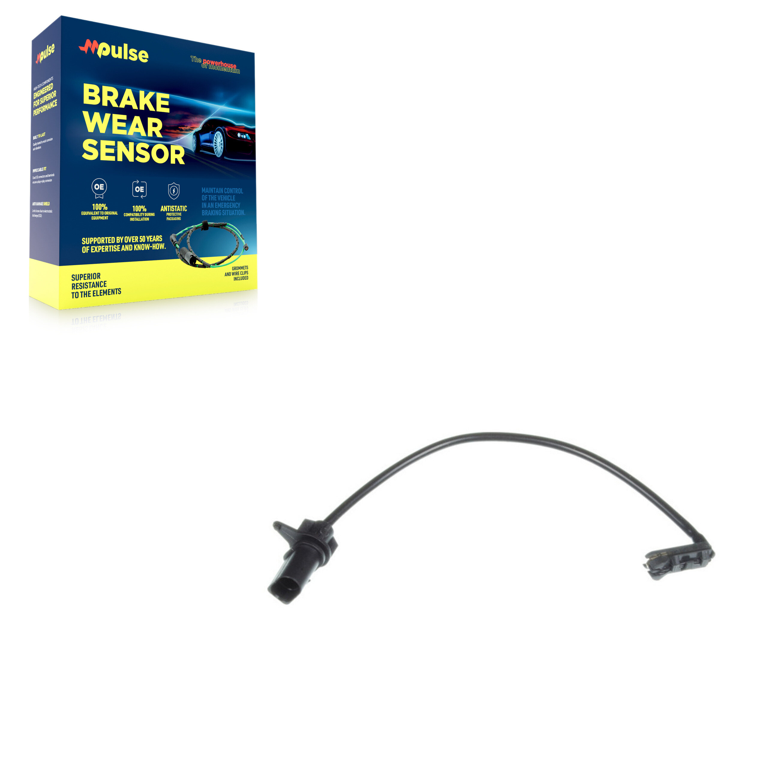 Mpulse - SEN-2BWS0015 - Front Disc Brake Pad Wear Sensor