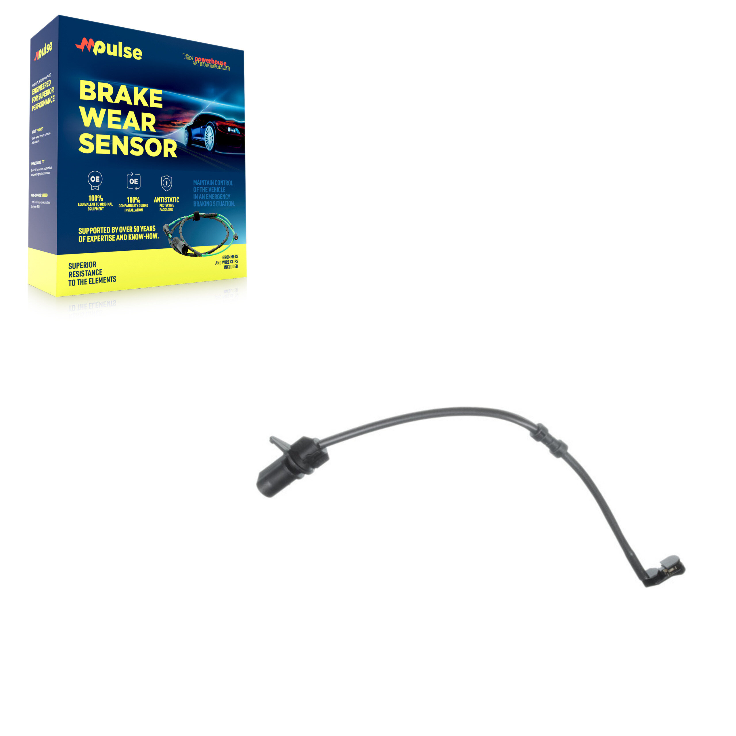 Mpulse - SEN-2BWS0017 - Front Disc Brake Pad Wear Sensor