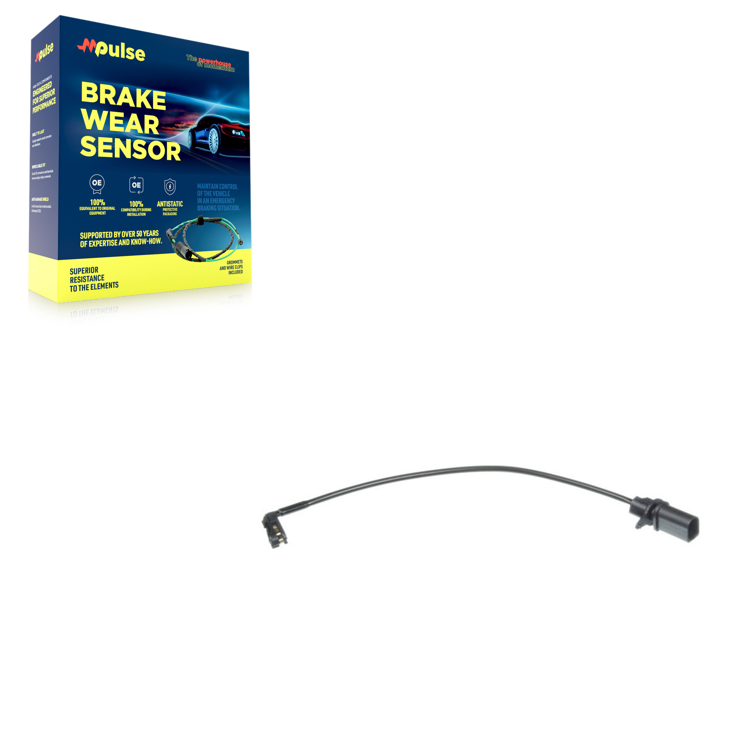 Mpulse - SEN-2BWS0022 - Front Disc Brake Pad Wear Sensor