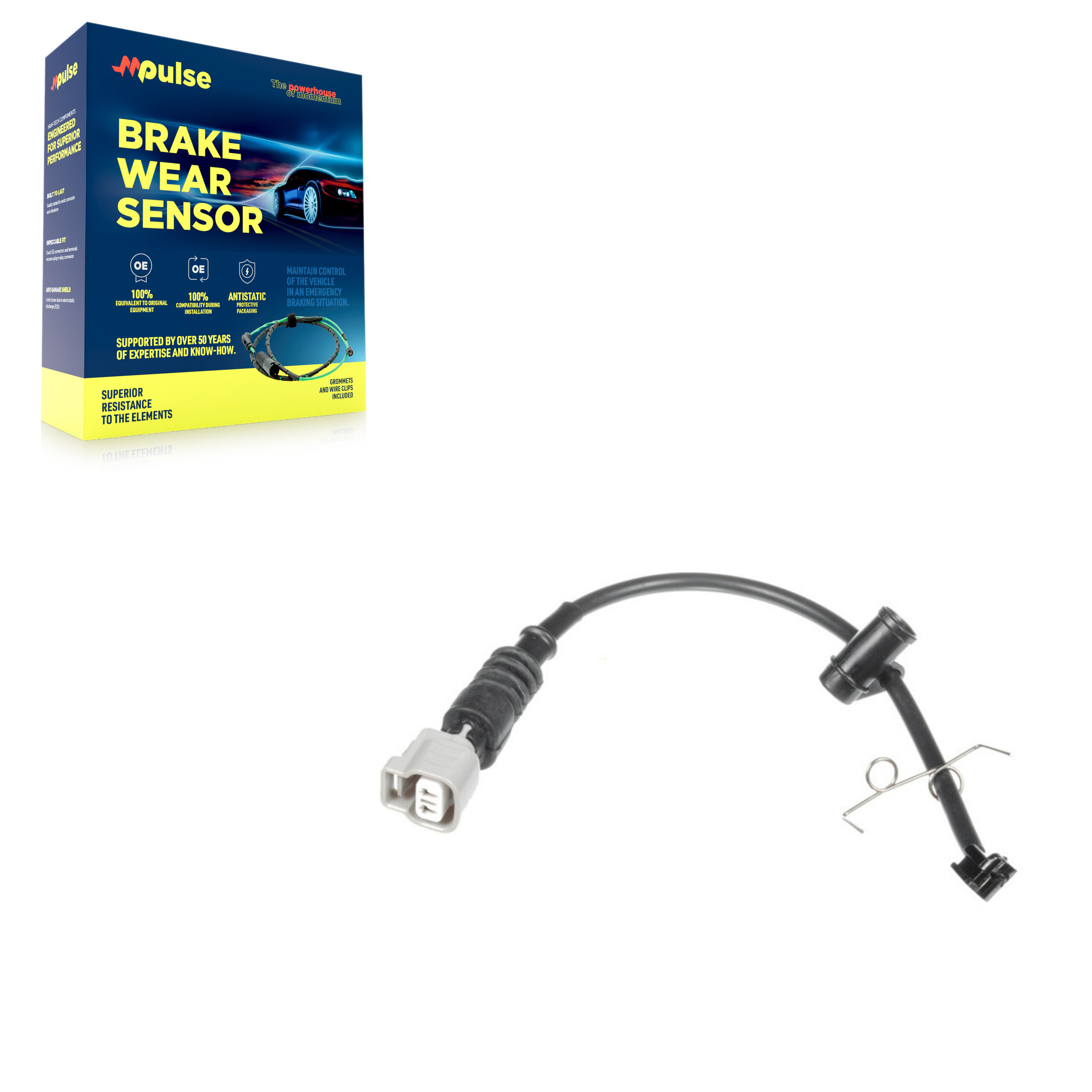Mpulse - SEN-2BWS0043 - Front Right Disc Brake Pad Wear Sensor