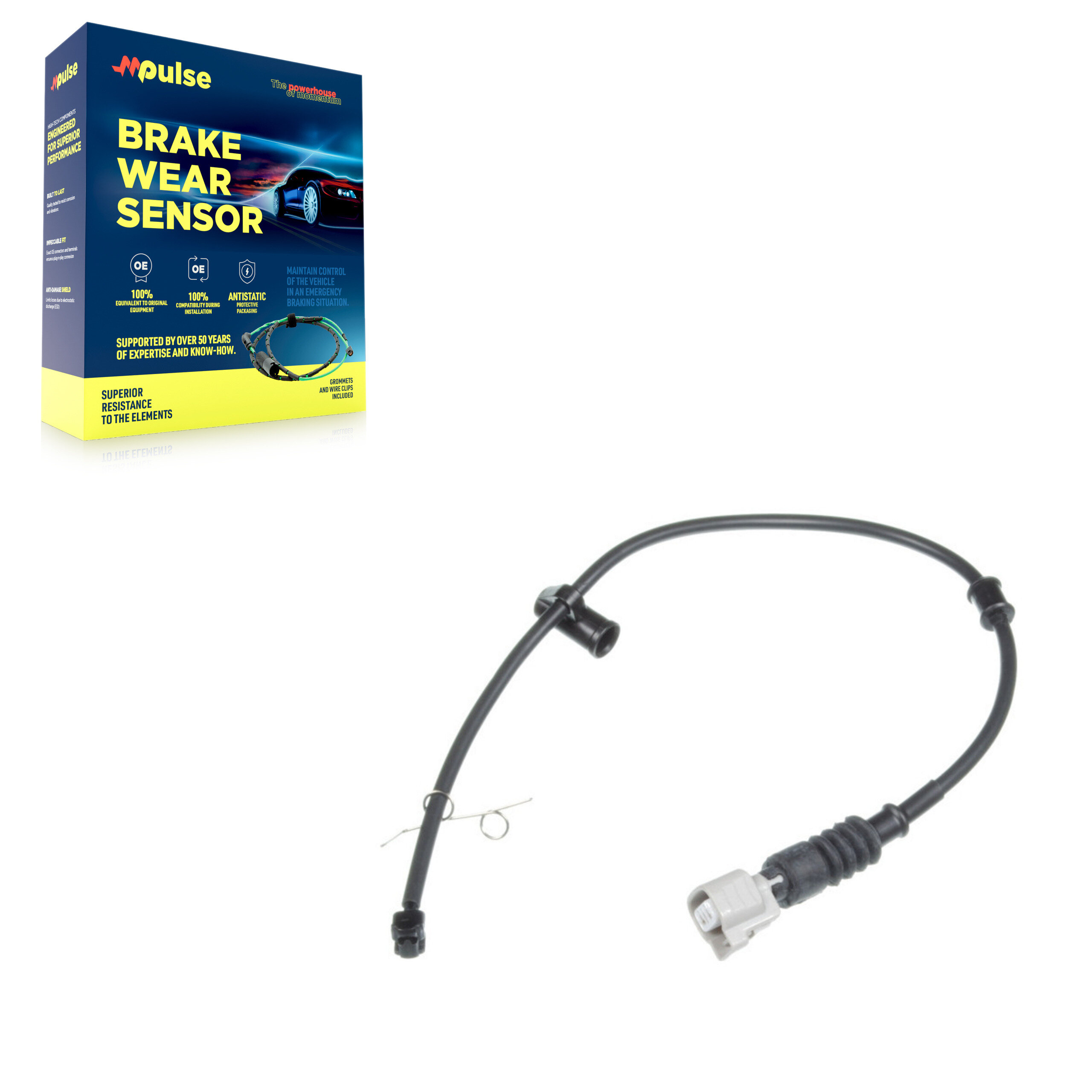 Mpulse - SEN-2BWS0044 - Rear Right Disc Brake Pad Wear Sensor