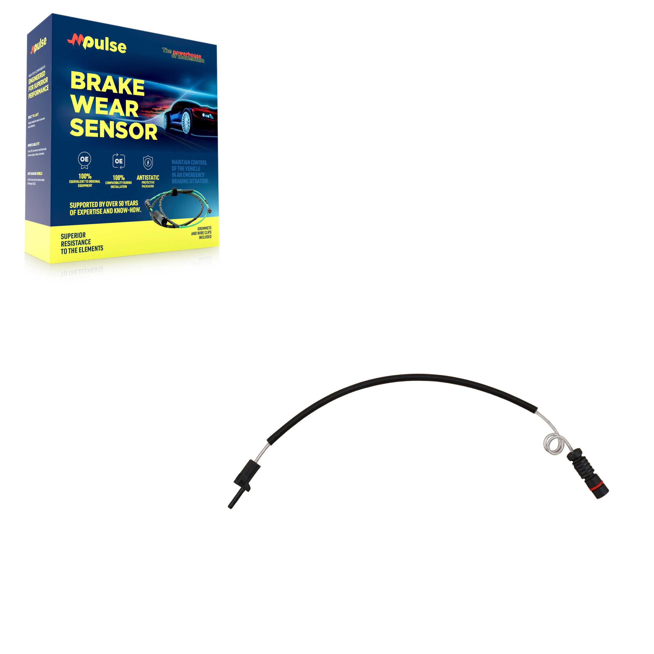 Mpulse - SEN-2BWS0103 - Rear Disc Brake Pad Wear Sensor