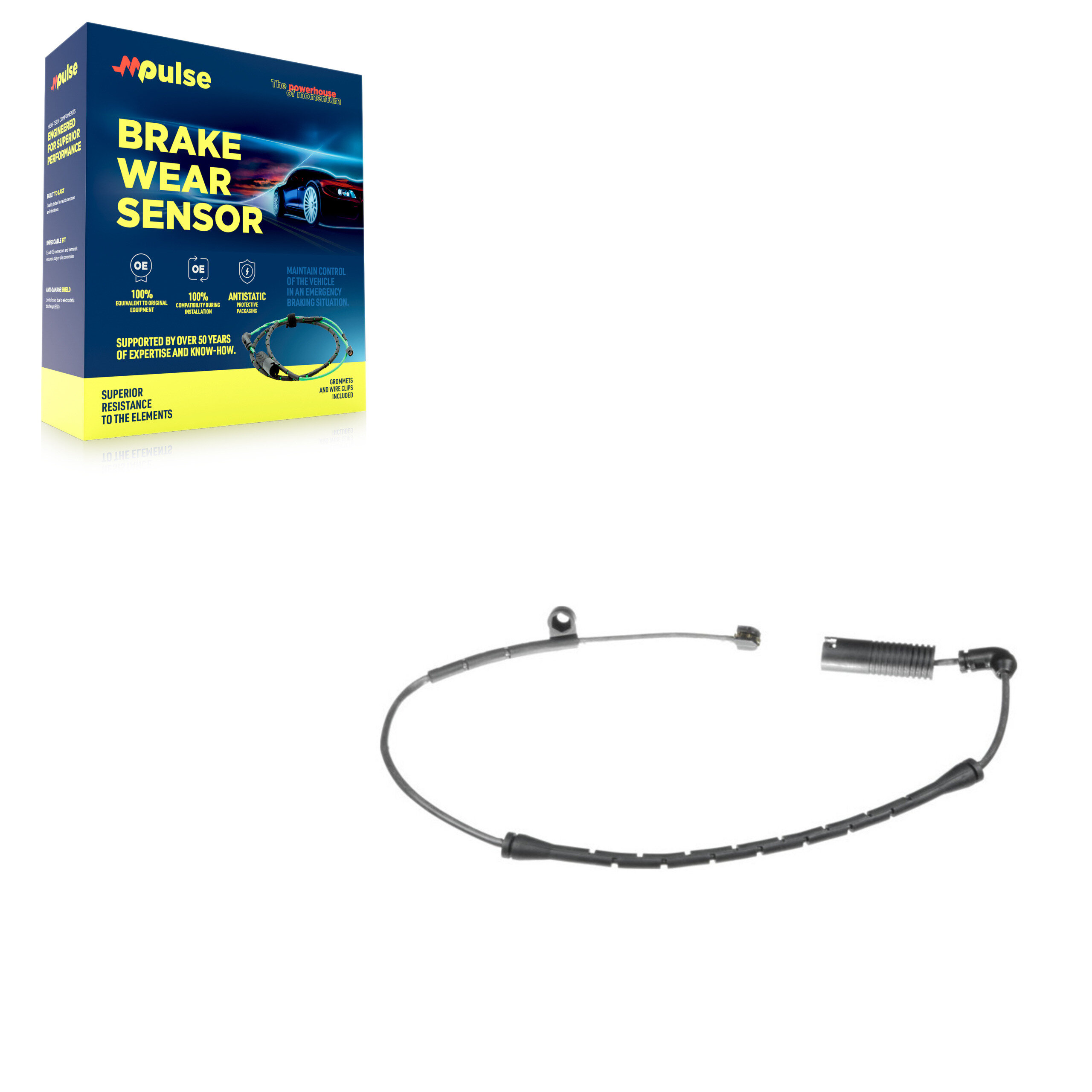 Mpulse - SEN-2BWS0104 - Front Disc Brake Pad Wear Sensor