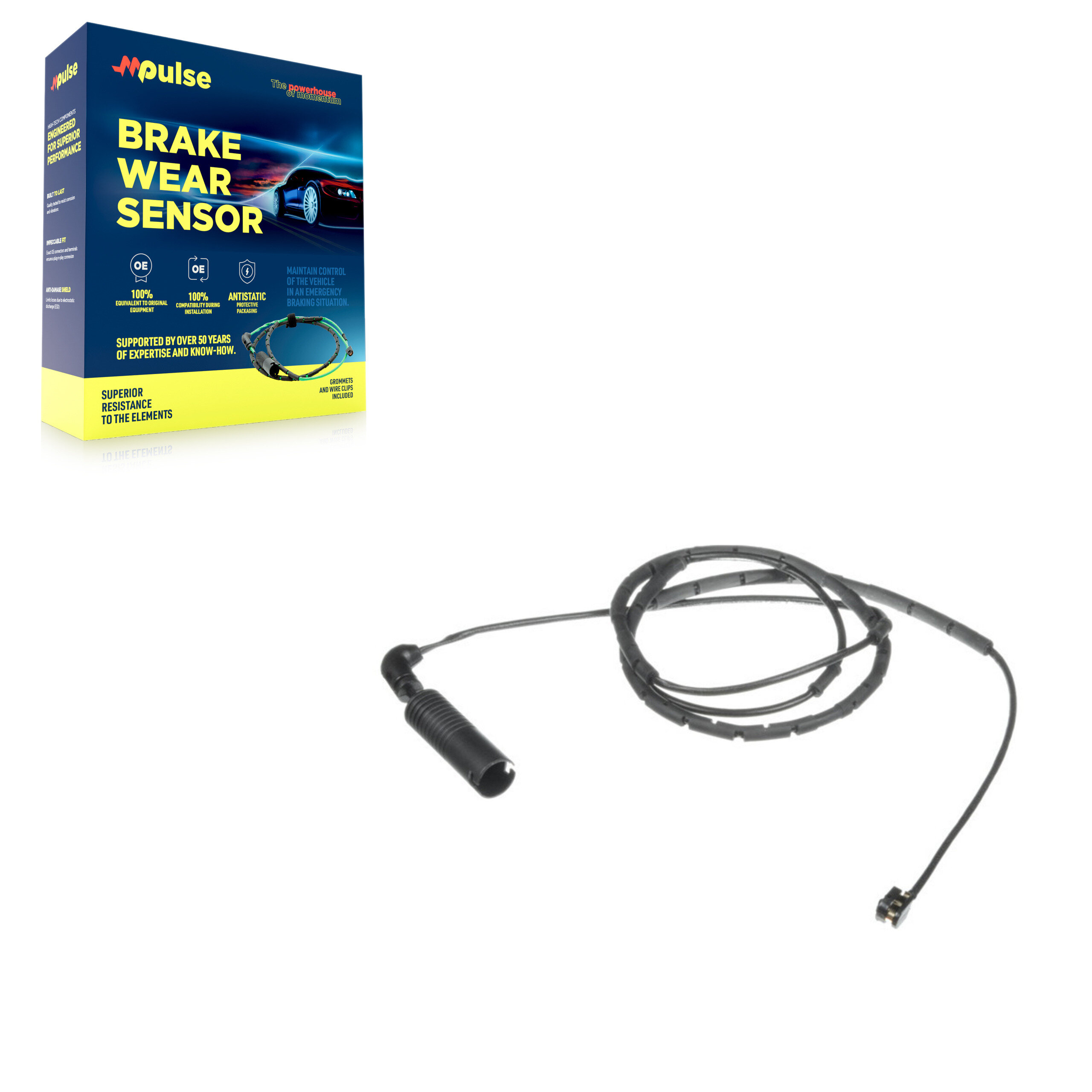 Mpulse - SEN-2BWS0105 - Rear Disc Brake Pad Wear Sensor