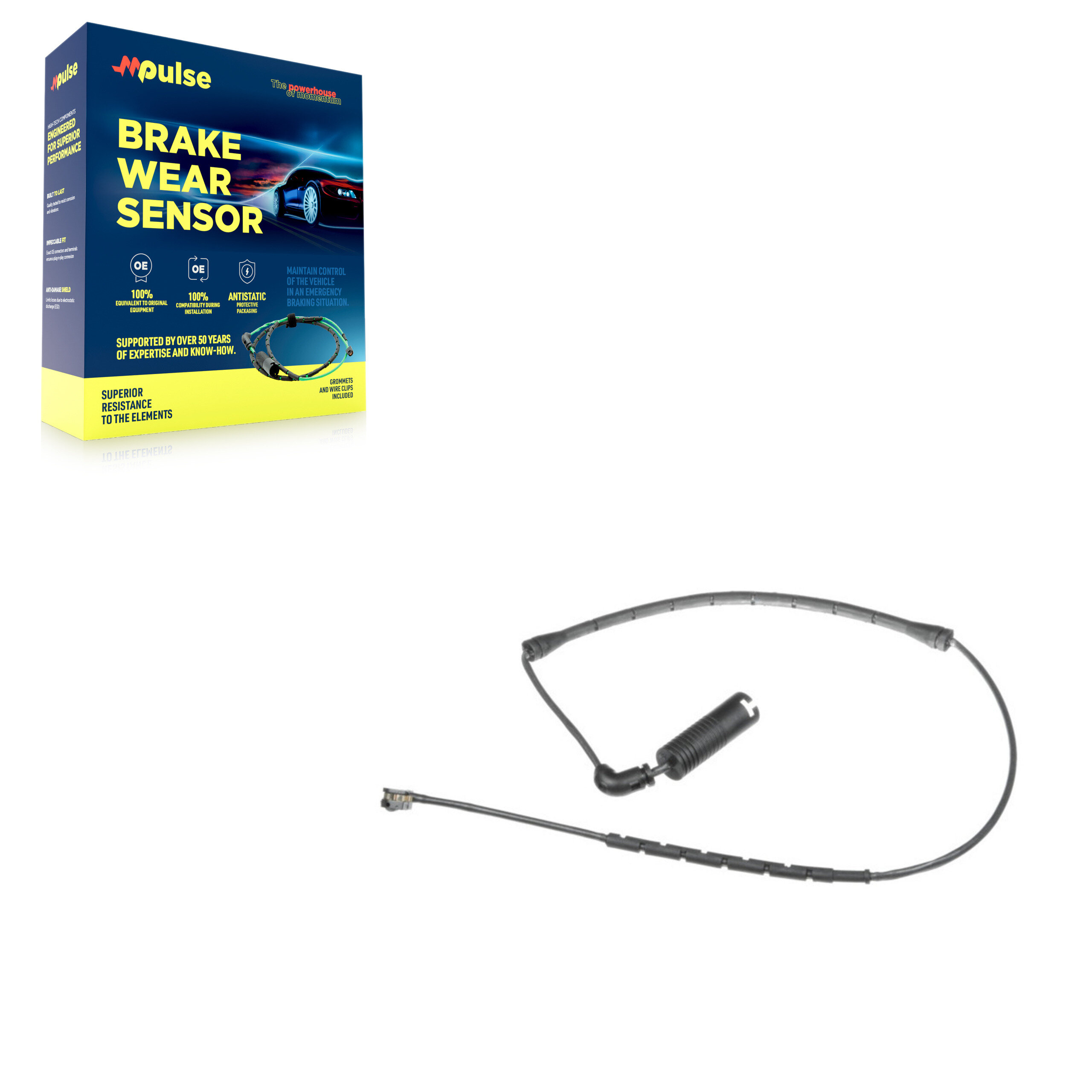 Mpulse - SEN-2BWS0122 - Rear Disc Brake Pad Wear Sensor
