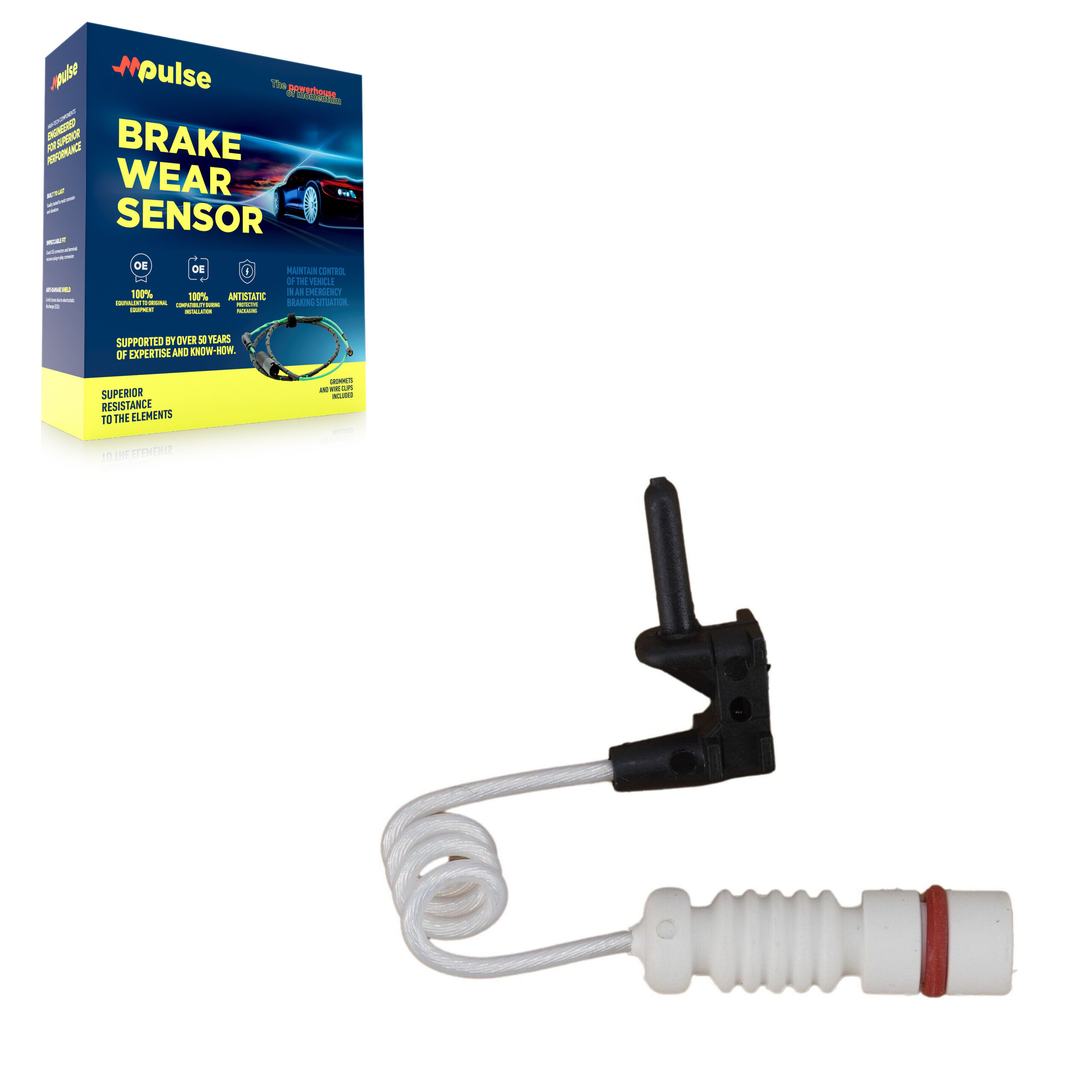 Mpulse - SEN-2BWS0128 - Front Disc Brake Pad Wear Sensor