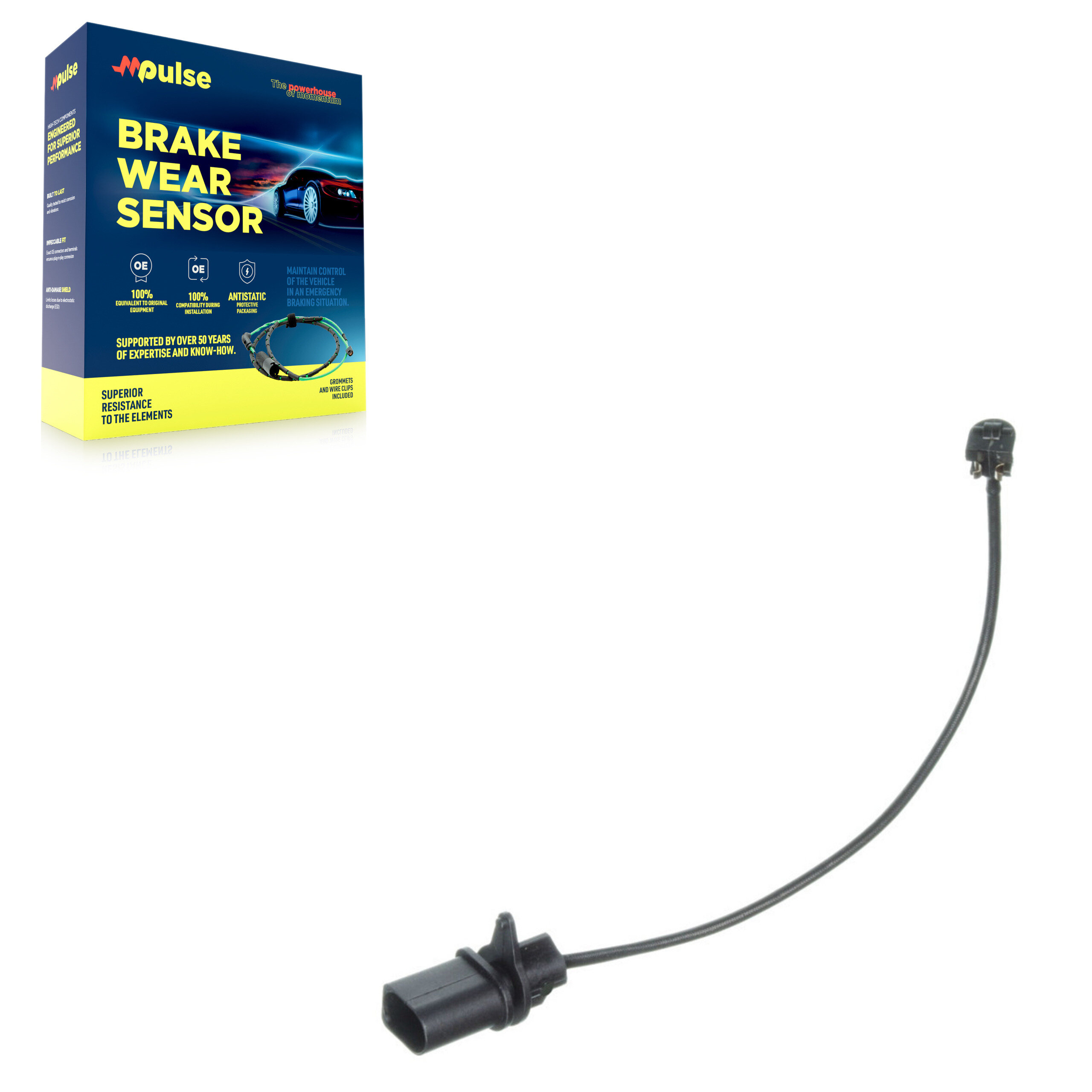 Mpulse - SEN-2BWS0138 - Front Disc Brake Pad Wear Sensor