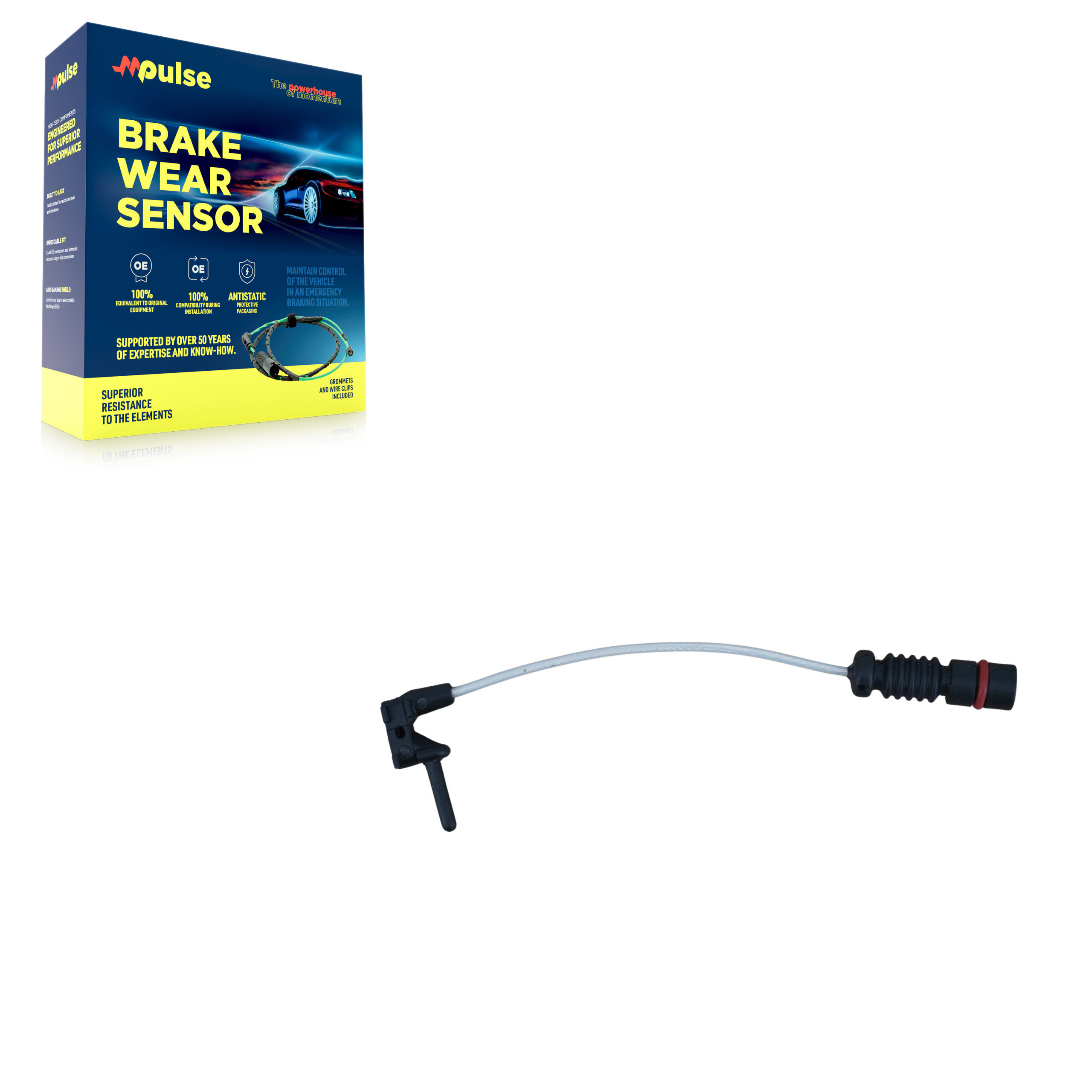 Mpulse - SEN-2BWS0144 - Front Disc Brake Pad Wear Sensor