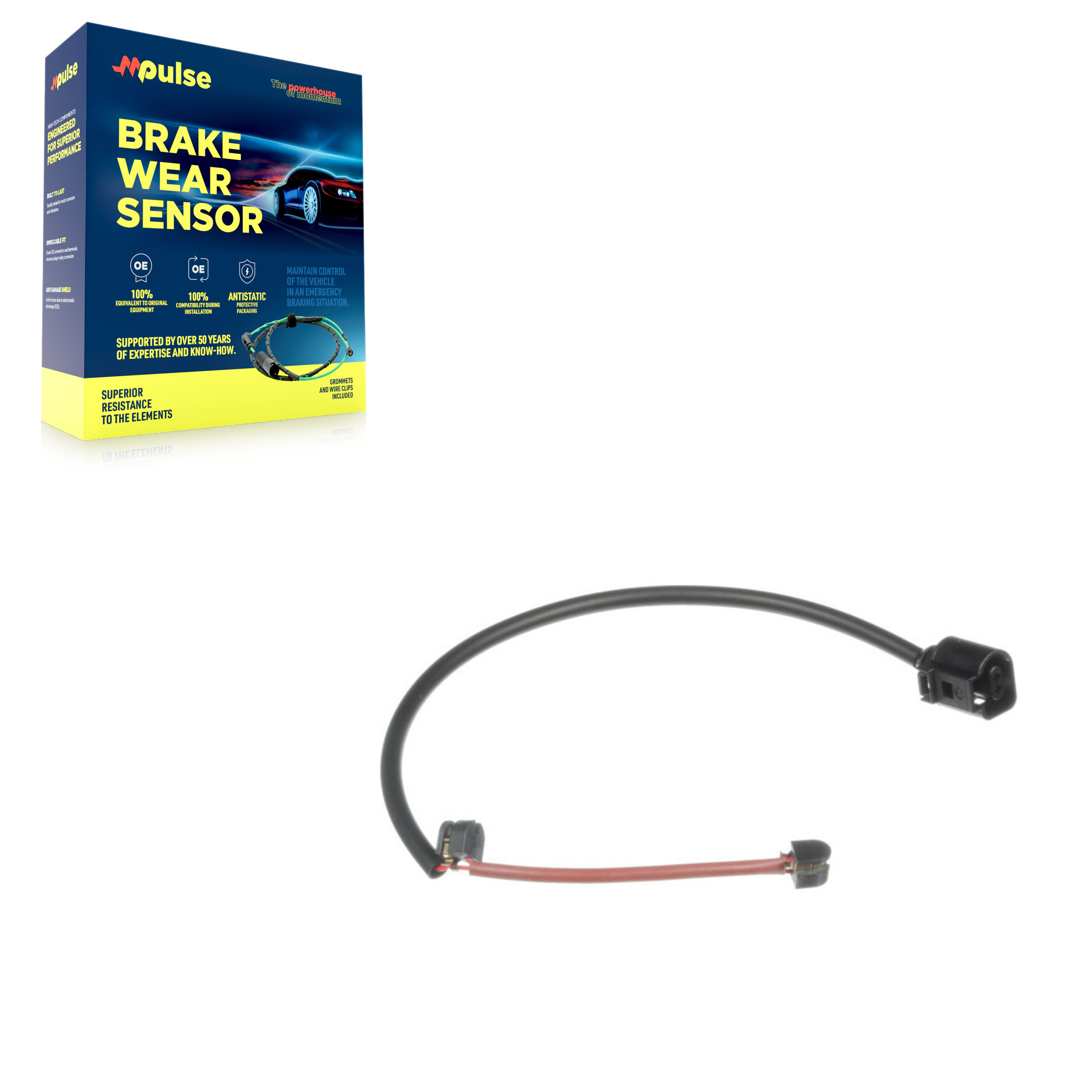 Mpulse - SEN-2BWS0157 - Front Disc Brake Pad Wear Sensor