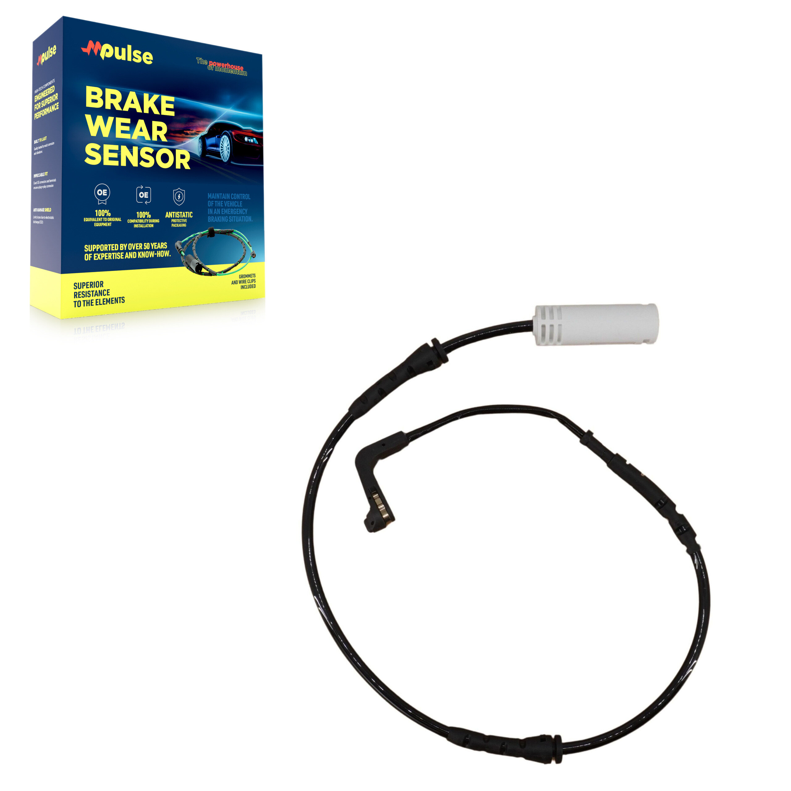 Mpulse - SEN-2BWS0160 - Front Disc Brake Pad Wear Sensor