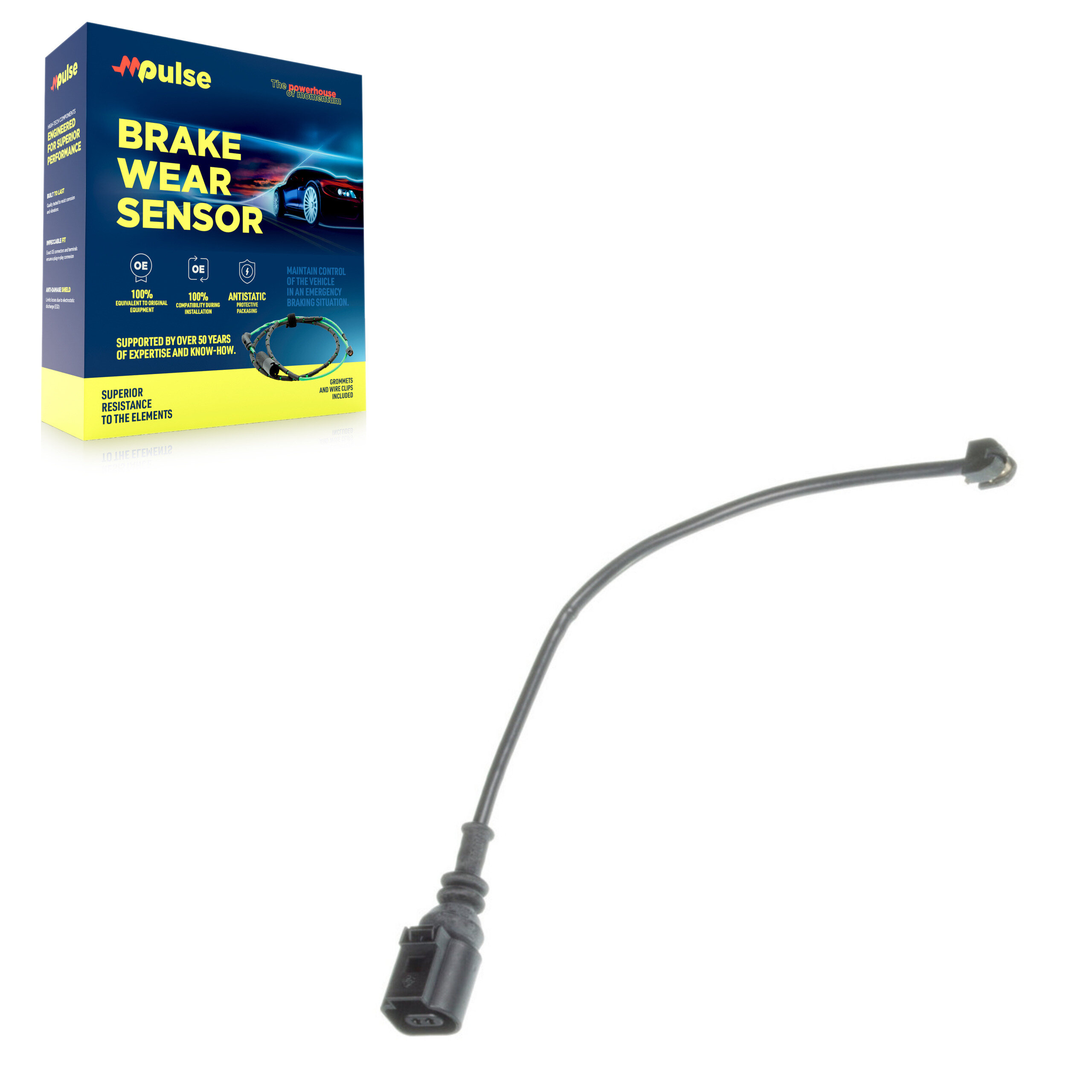 Mpulse - SEN-2BWS0196 - Front Disc Brake Pad Wear Sensor
