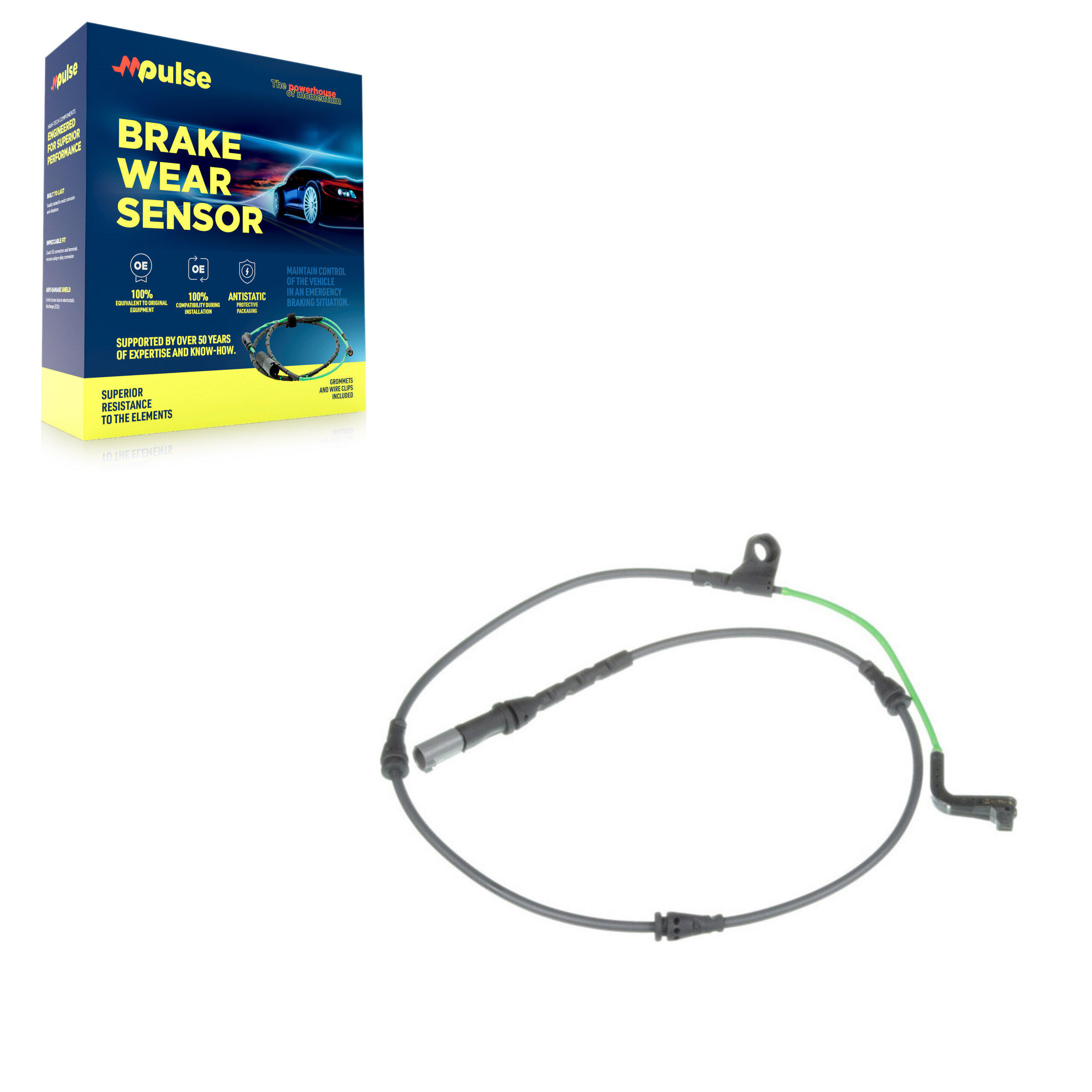 Mpulse - SEN-2BWS0203 - Front Disc Brake Pad Wear Sensor
