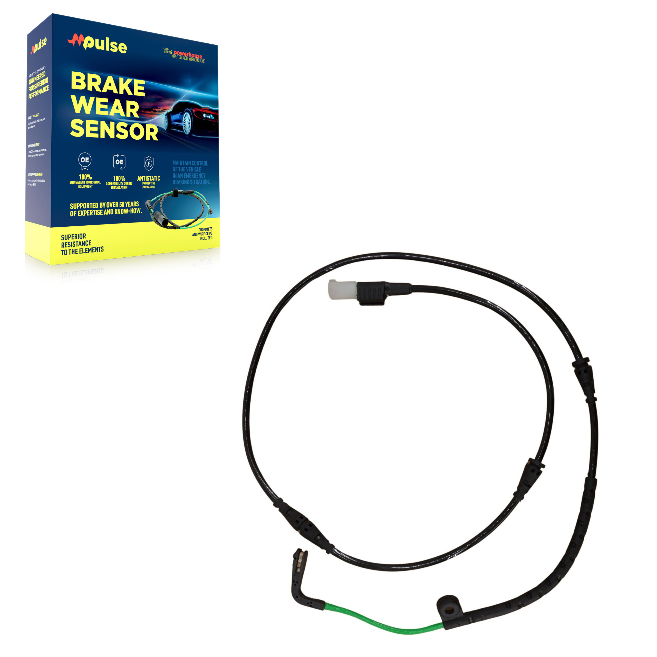 Mpulse - SEN-2BWS0221 - Front Disc Brake Pad Wear Sensor