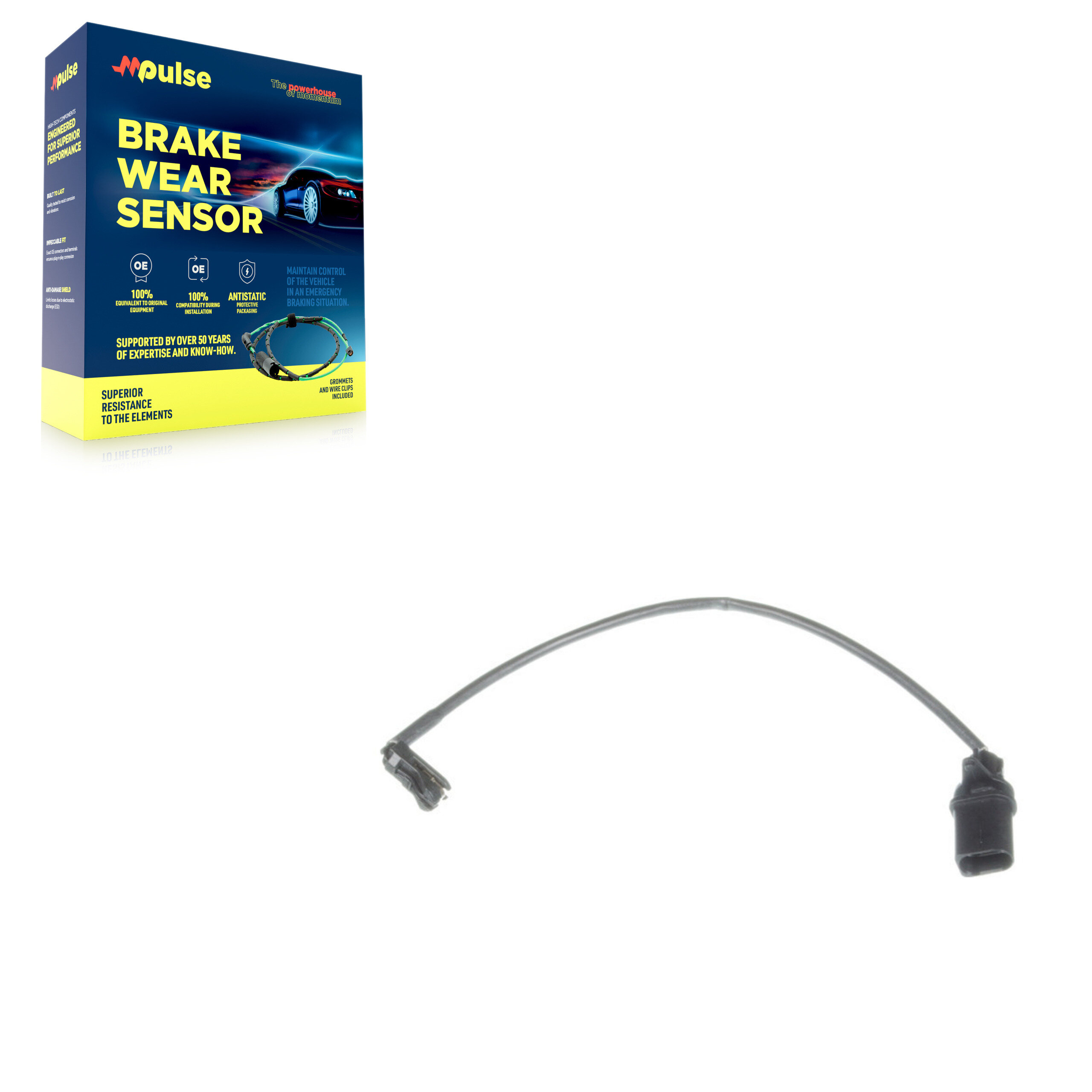 Mpulse - SEN-2BWS0222 - Rear Disc Brake Pad Wear Sensor