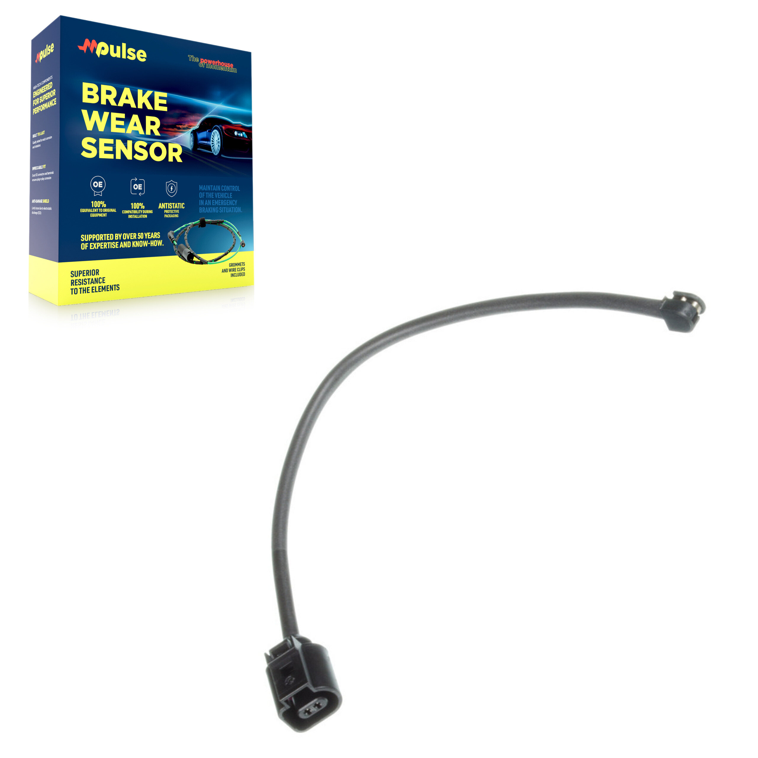 Mpulse - SEN-2BWS0223 - Front Disc Brake Pad Wear Sensor