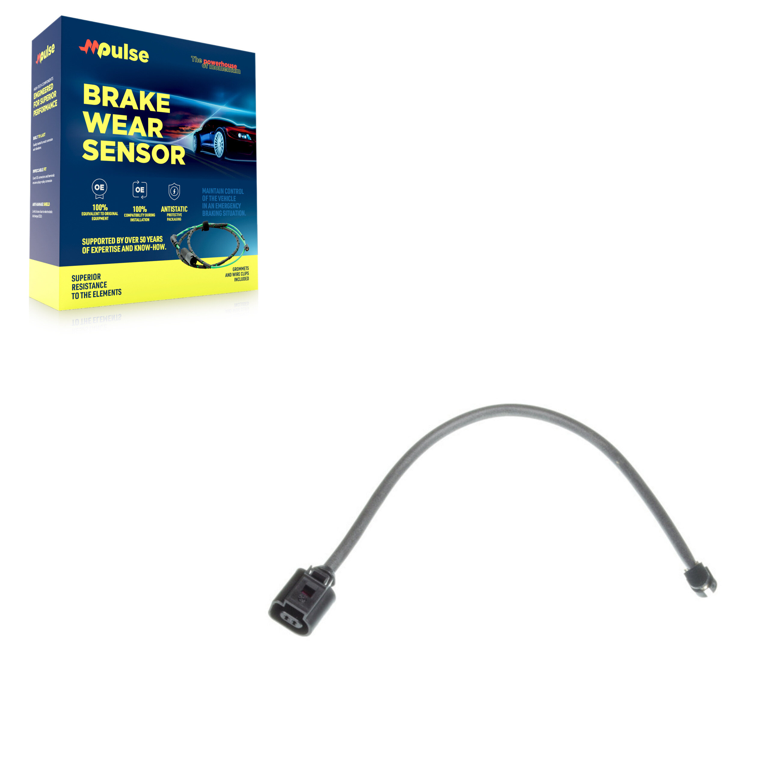 Mpulse - SEN-2BWS0226 - Front Disc Brake Pad Wear Sensor
