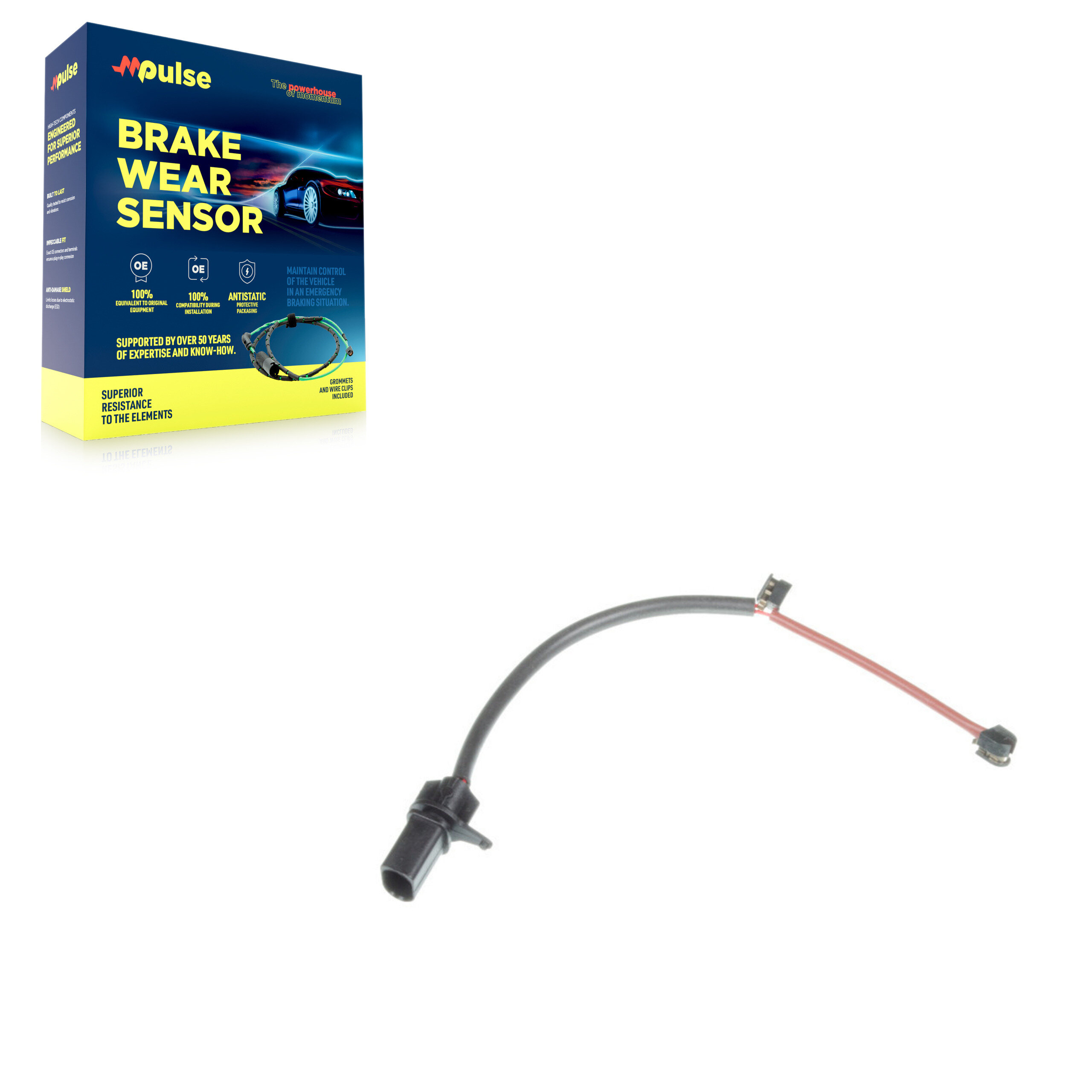 Mpulse - SEN-2BWS0228 - Rear Disc Brake Pad Wear Sensor