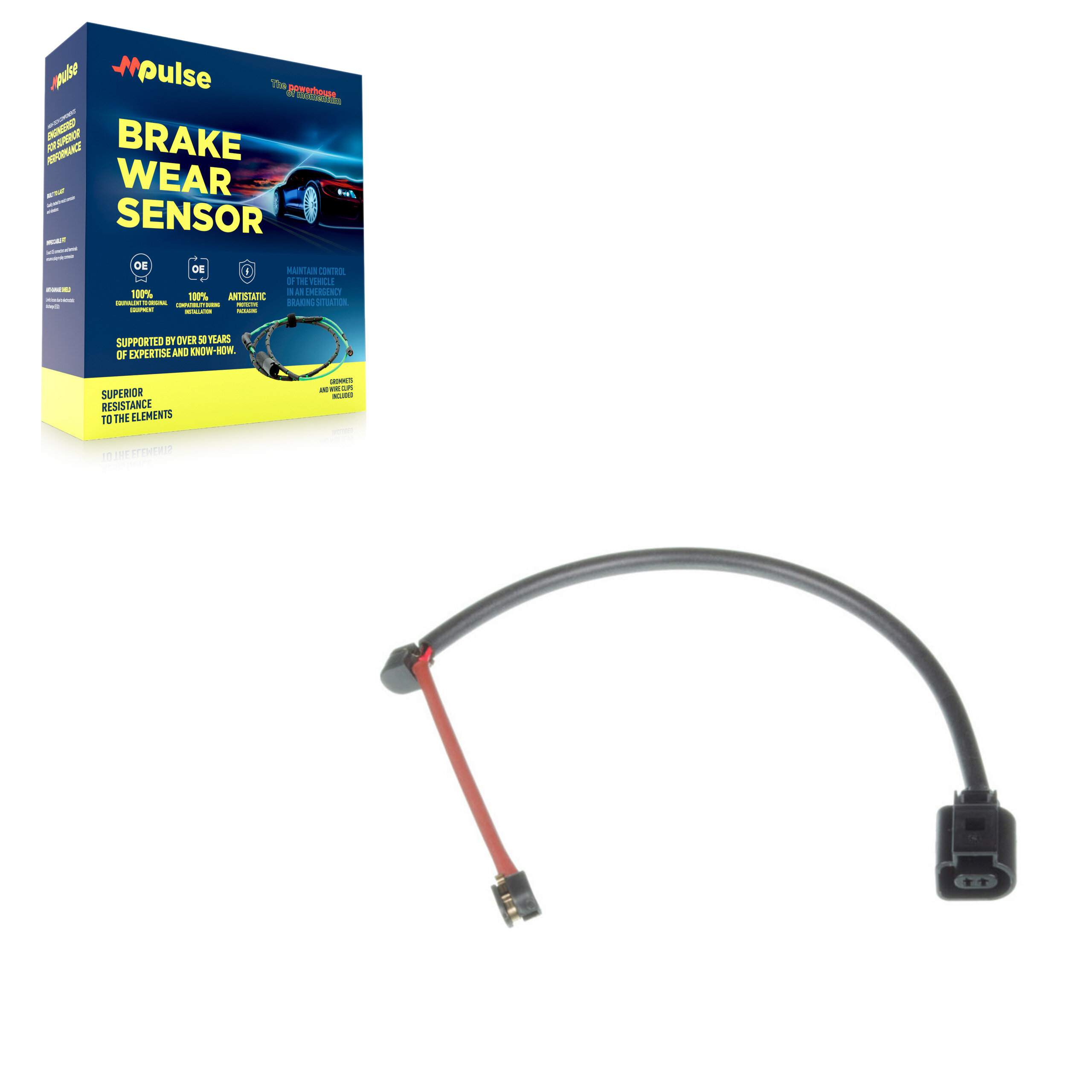 Mpulse - SEN-2BWS0234 - Front Disc Brake Pad Wear Sensor