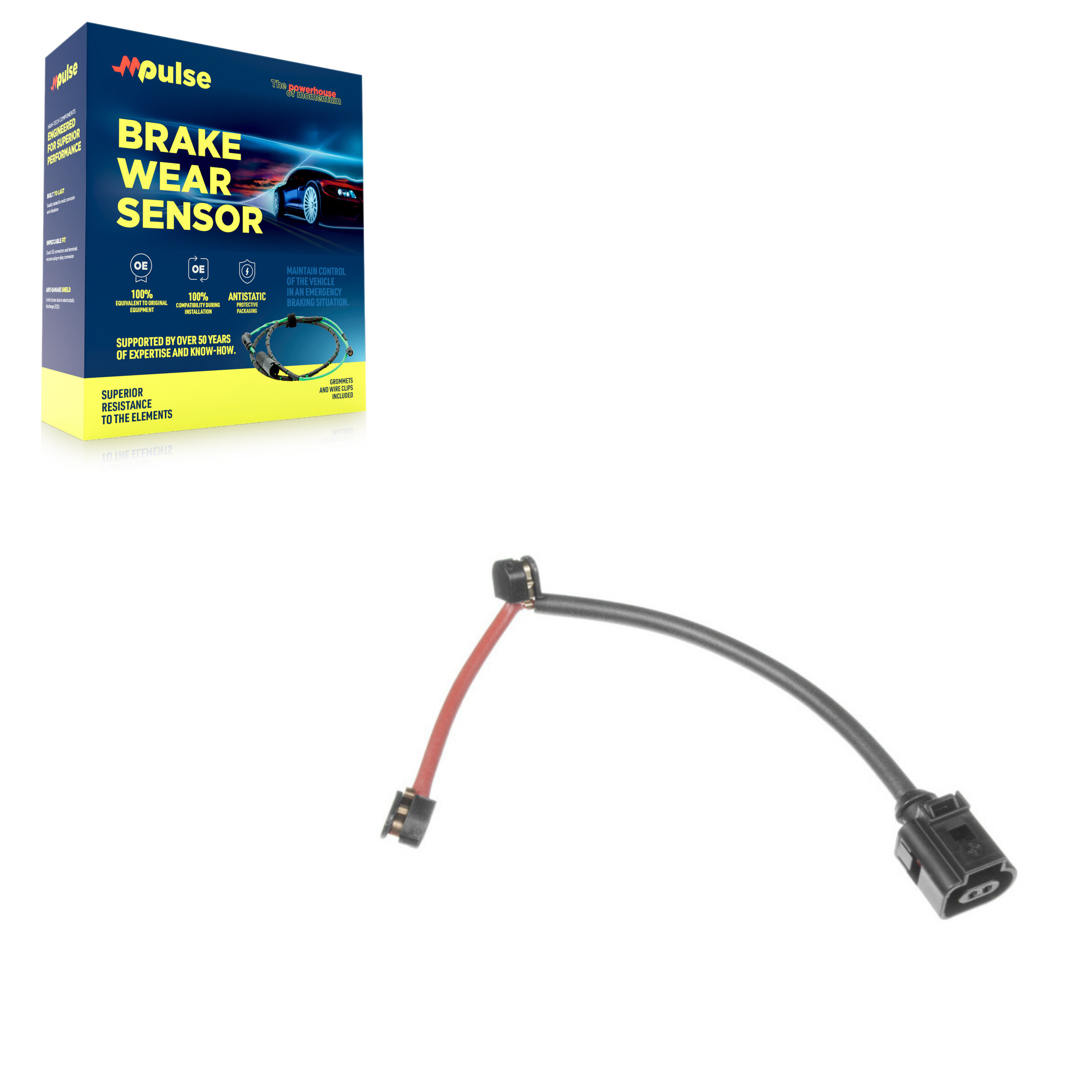 Mpulse - SEN-2BWS0238 - Rear Disc Brake Pad Wear Sensor
