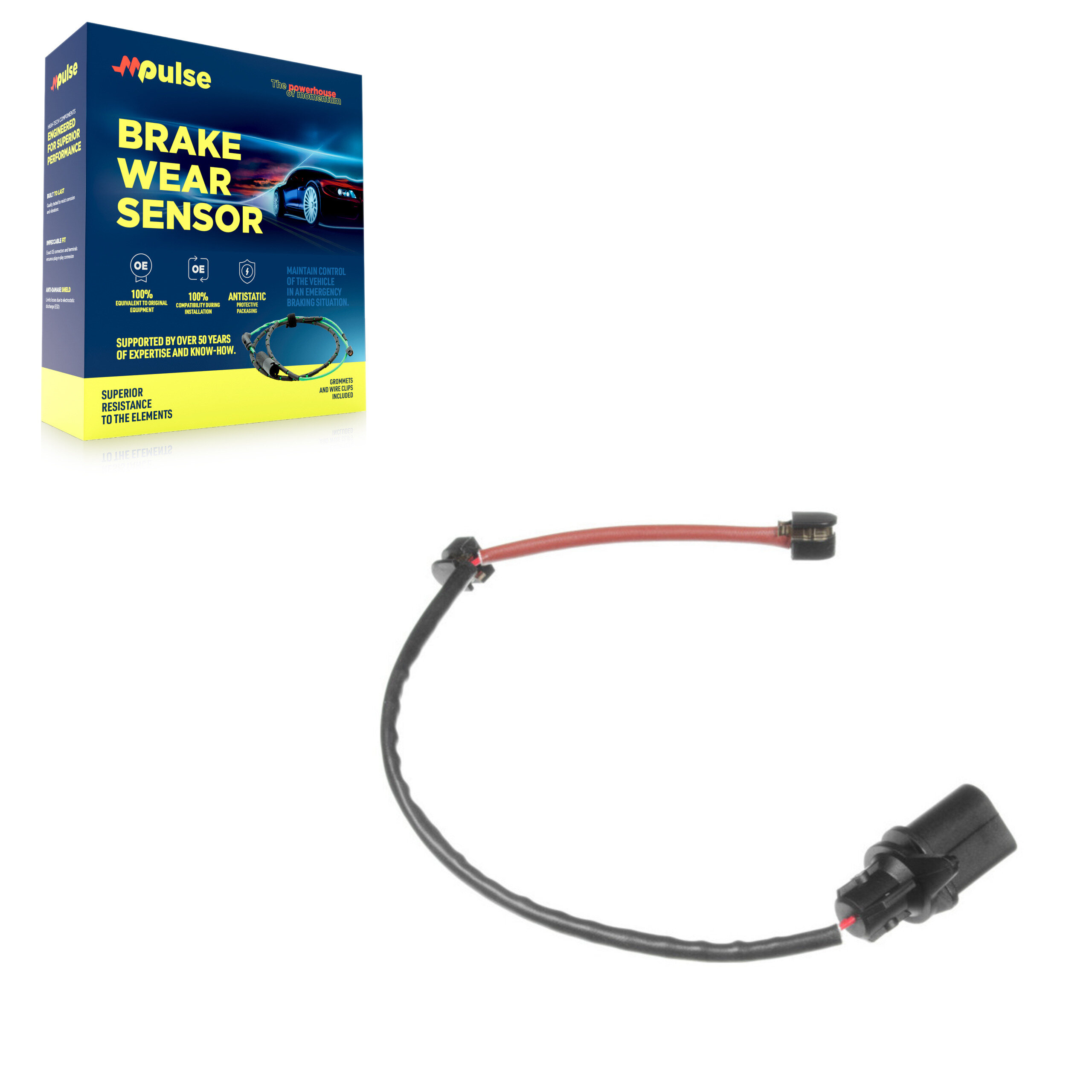Mpulse - SEN-2BWS0244 - Rear Disc Brake Pad Wear Sensor