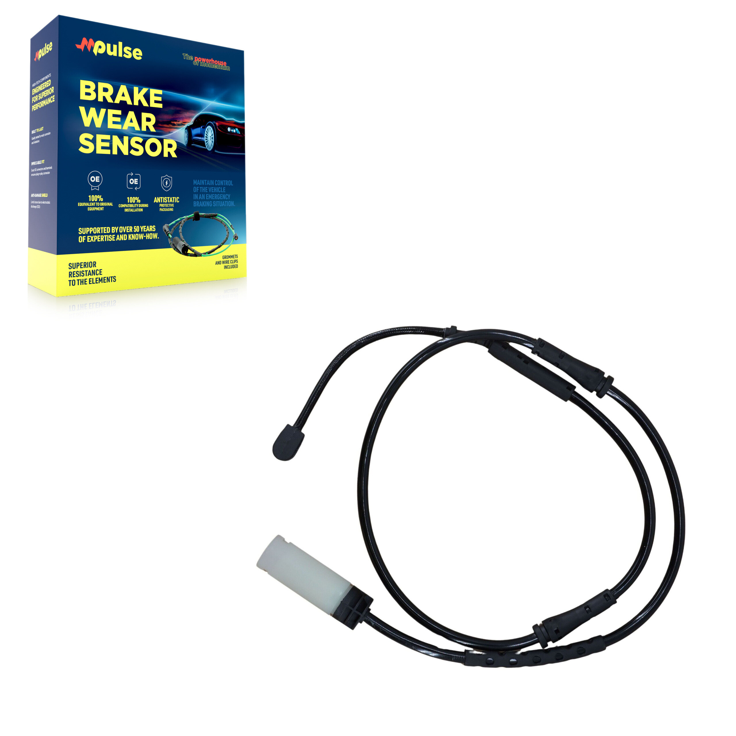 Mpulse - SEN-2BWS0248 - Front Disc Brake Pad Wear Sensor