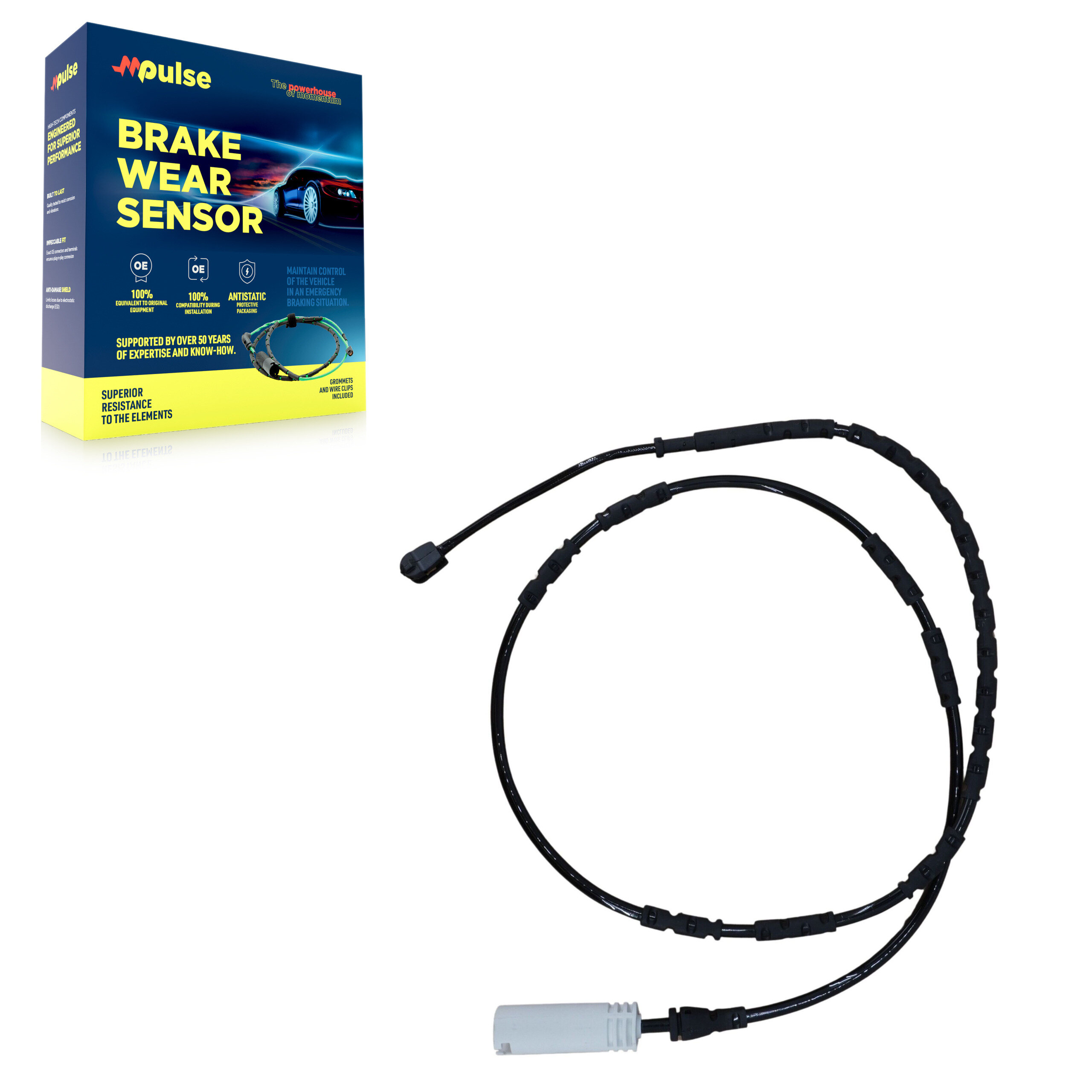 Mpulse - SEN-2BWS0250 - Rear Disc Brake Pad Wear Sensor