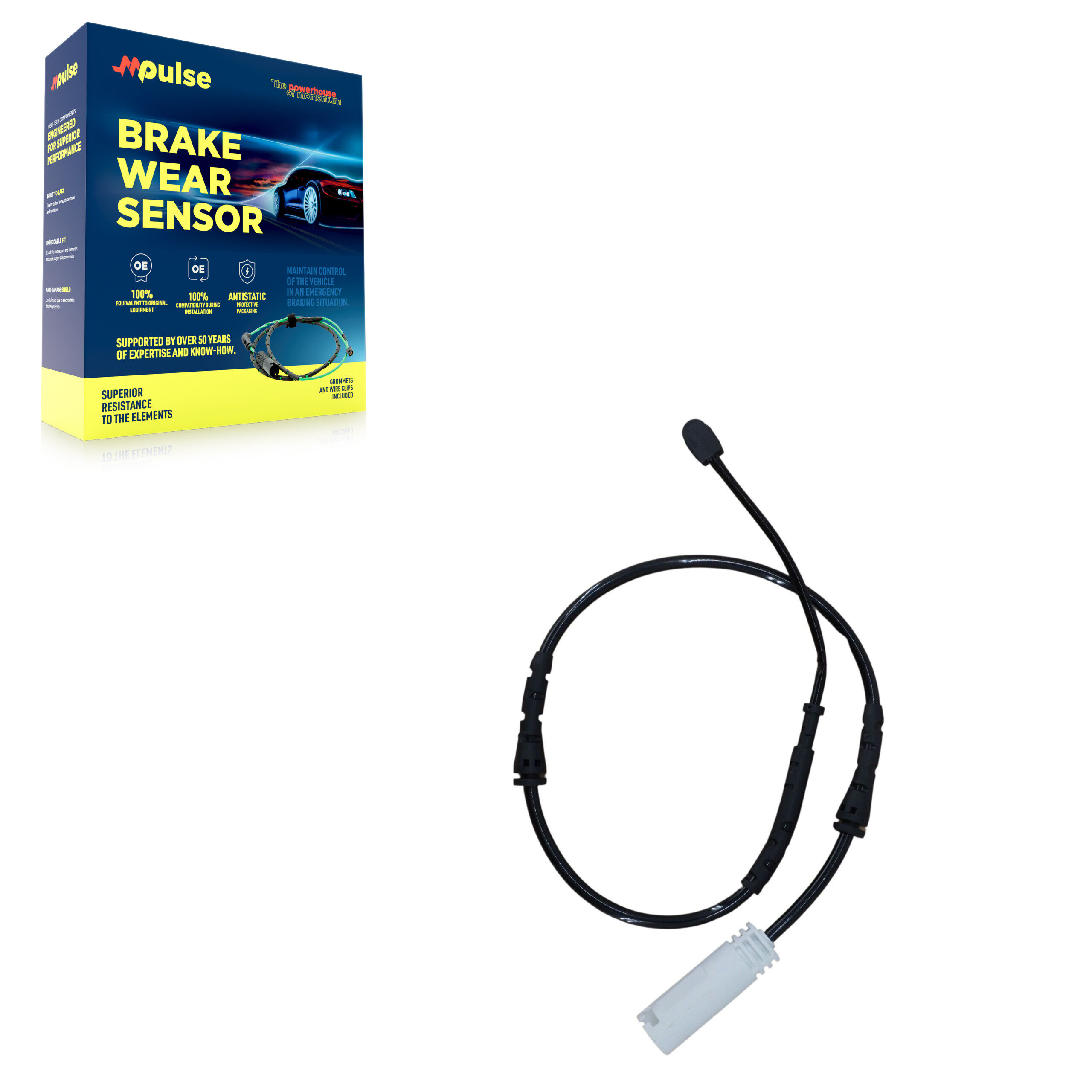Mpulse - SEN-2BWS0251 - Front Disc Brake Pad Wear Sensor
