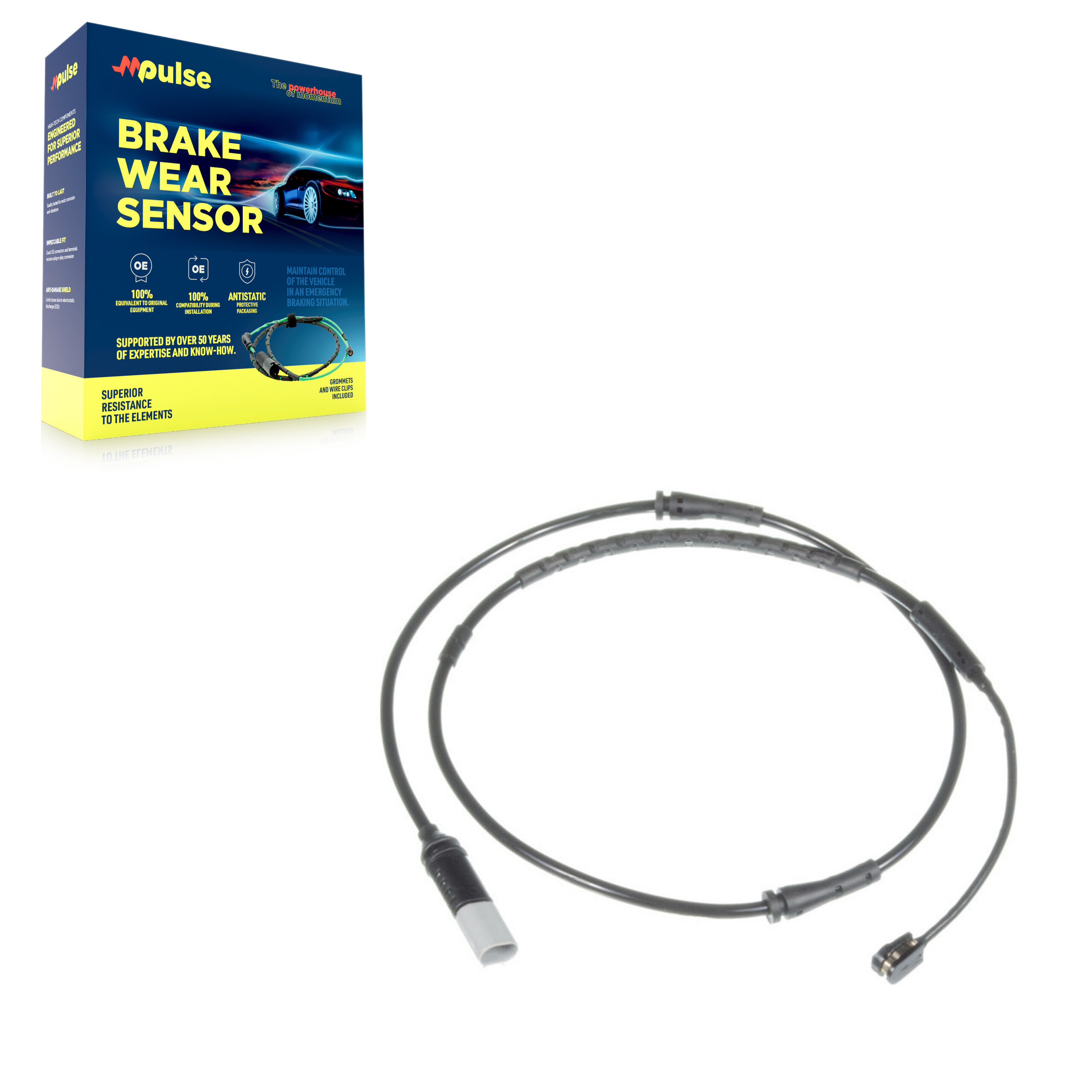 Mpulse - SEN-2BWS0266 - Front Left Disc Brake Pad Wear Sensor