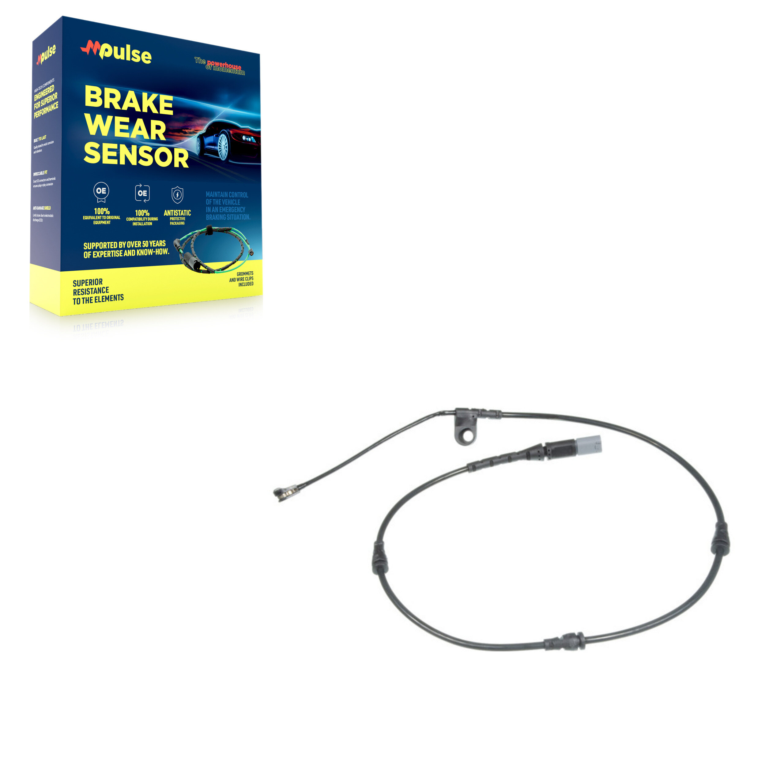 Mpulse - SEN-2BWS0270 - Front Disc Brake Pad Wear Sensor