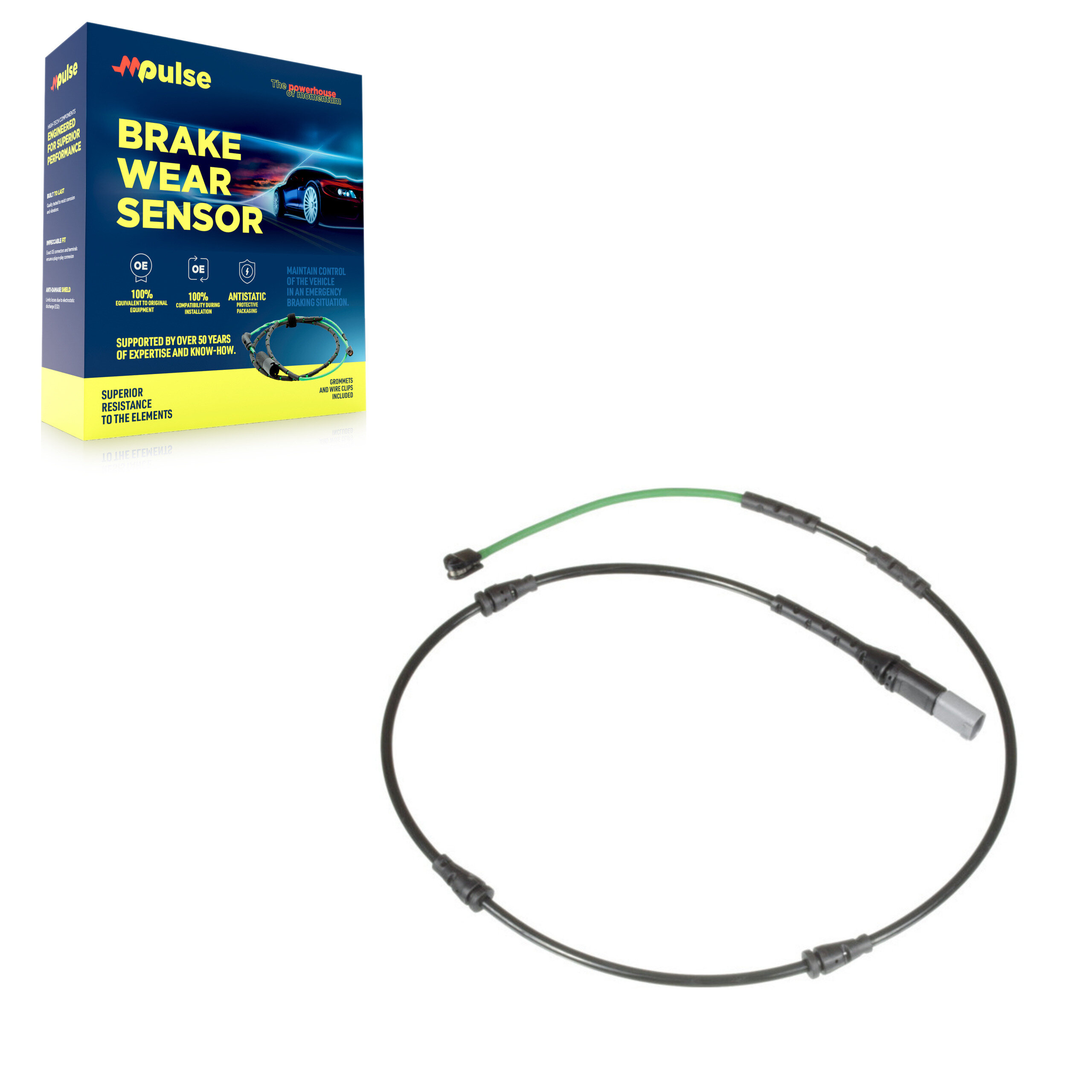Mpulse - SEN-2BWS0273 - Front Disc Brake Pad Wear Sensor