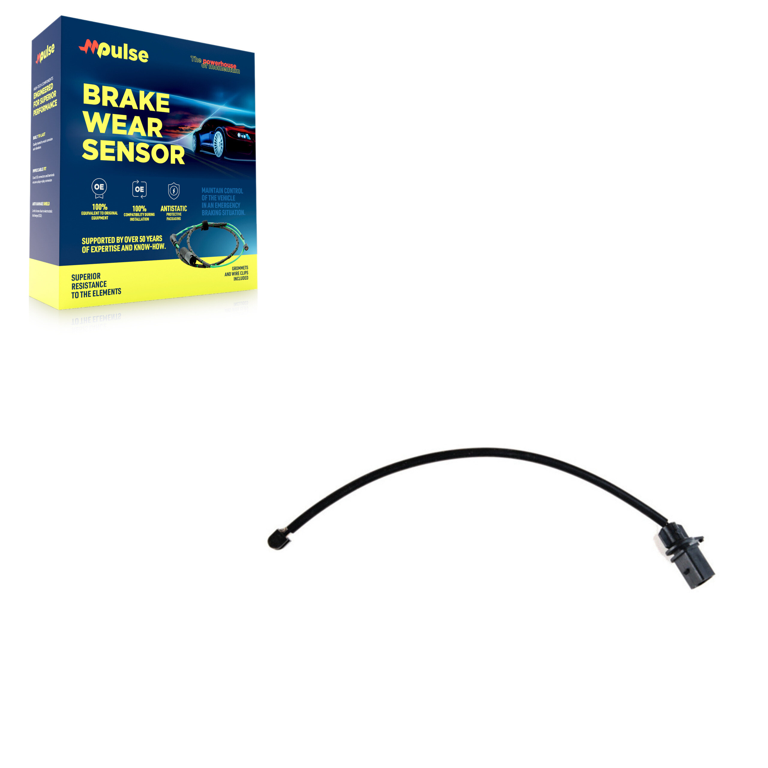 Mpulse - SEN-2BWS0352 - Front Disc Brake Pad Wear Sensor