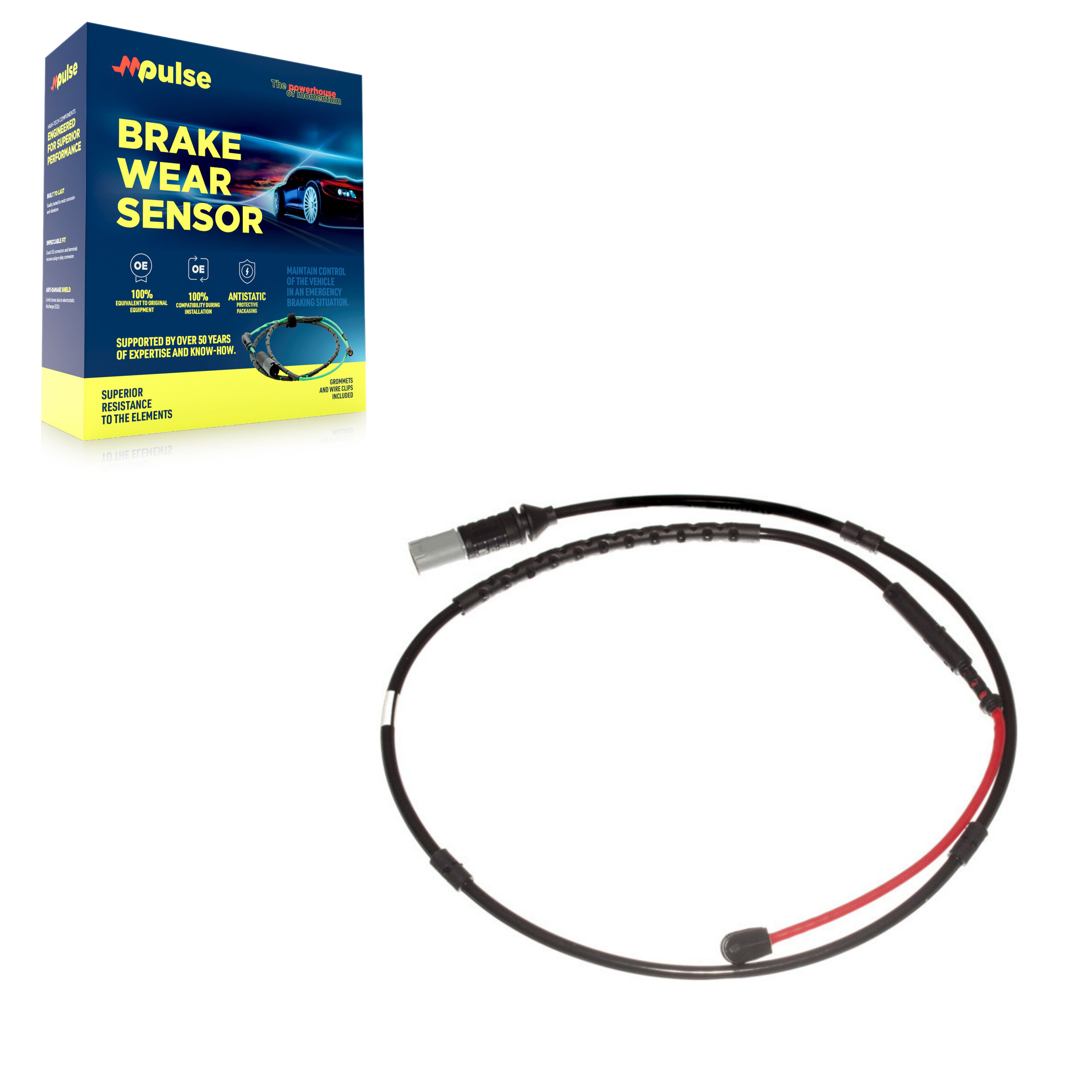 Mpulse - SEN-2BWS0385 - Rear Disc Brake Pad Wear Sensor