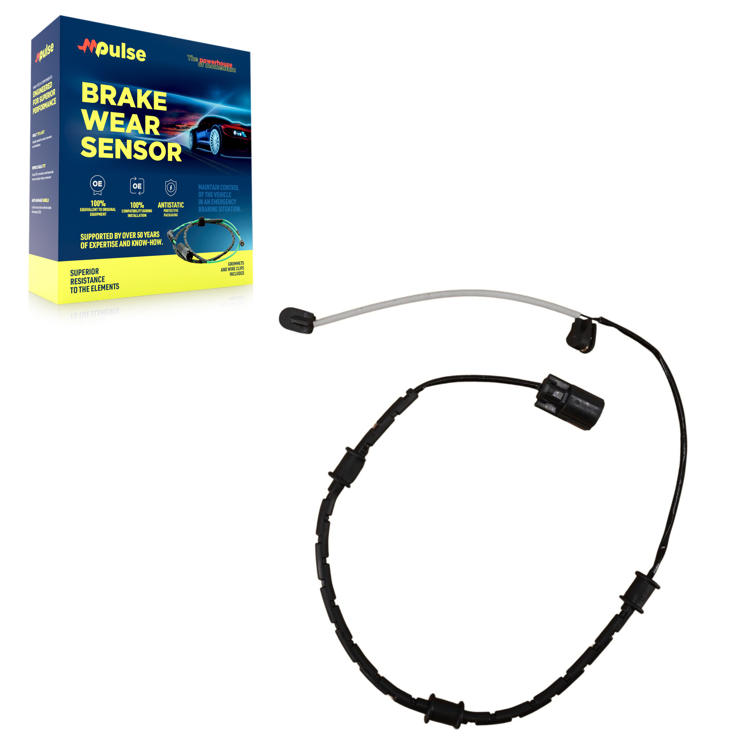 Mpulse - SEN-2BWS0390 - Front Disc Brake Pad Wear Sensor