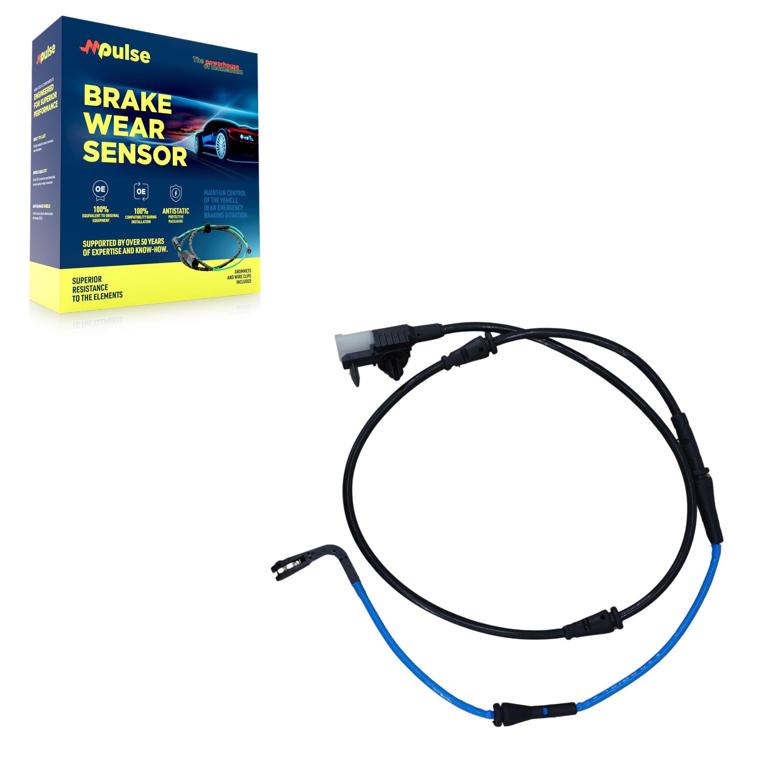 Mpulse - SEN-2BWS0421 - Front Disc Brake Pad Wear Sensor