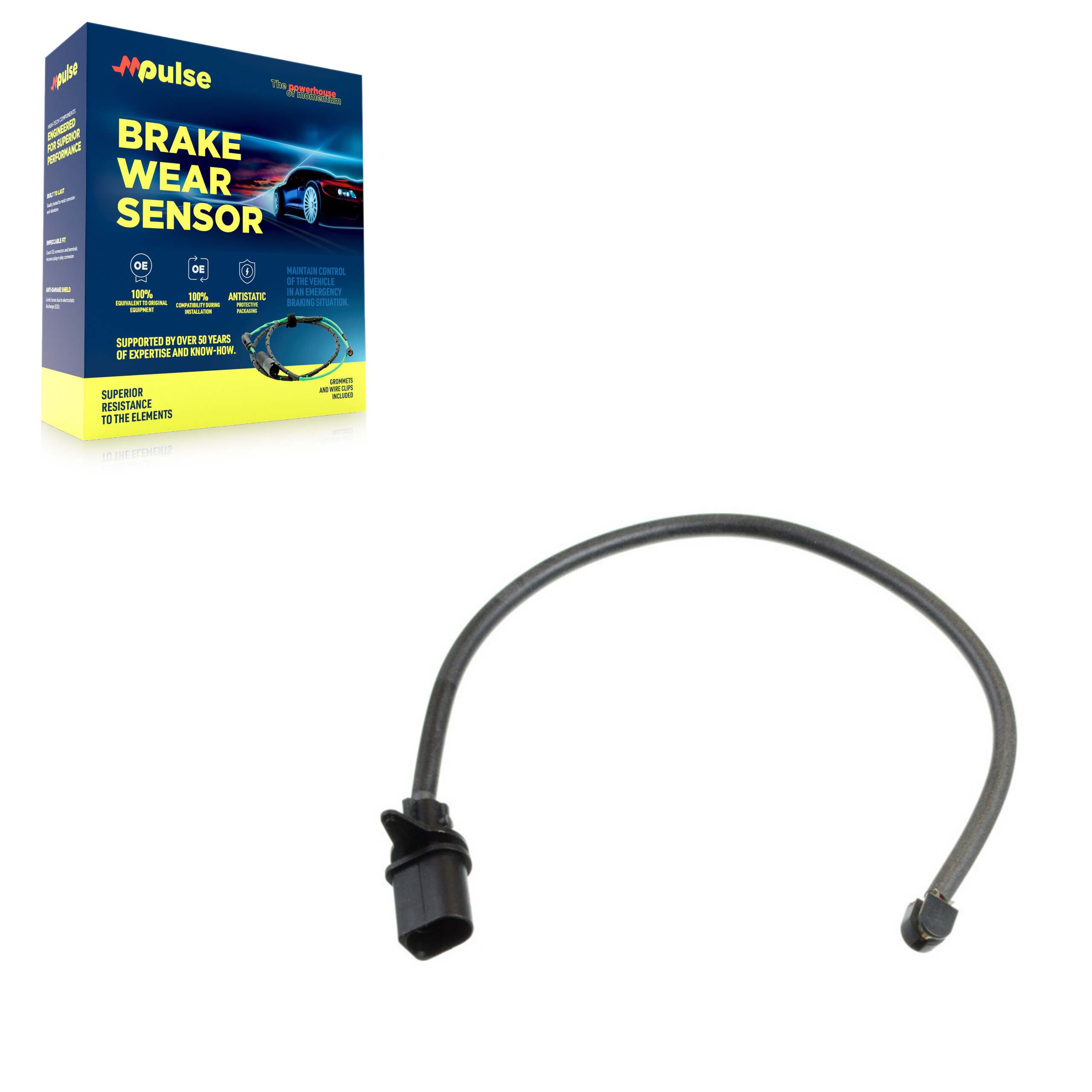 Mpulse - SEN-2BWS0426 - Front Disc Brake Pad Wear Sensor