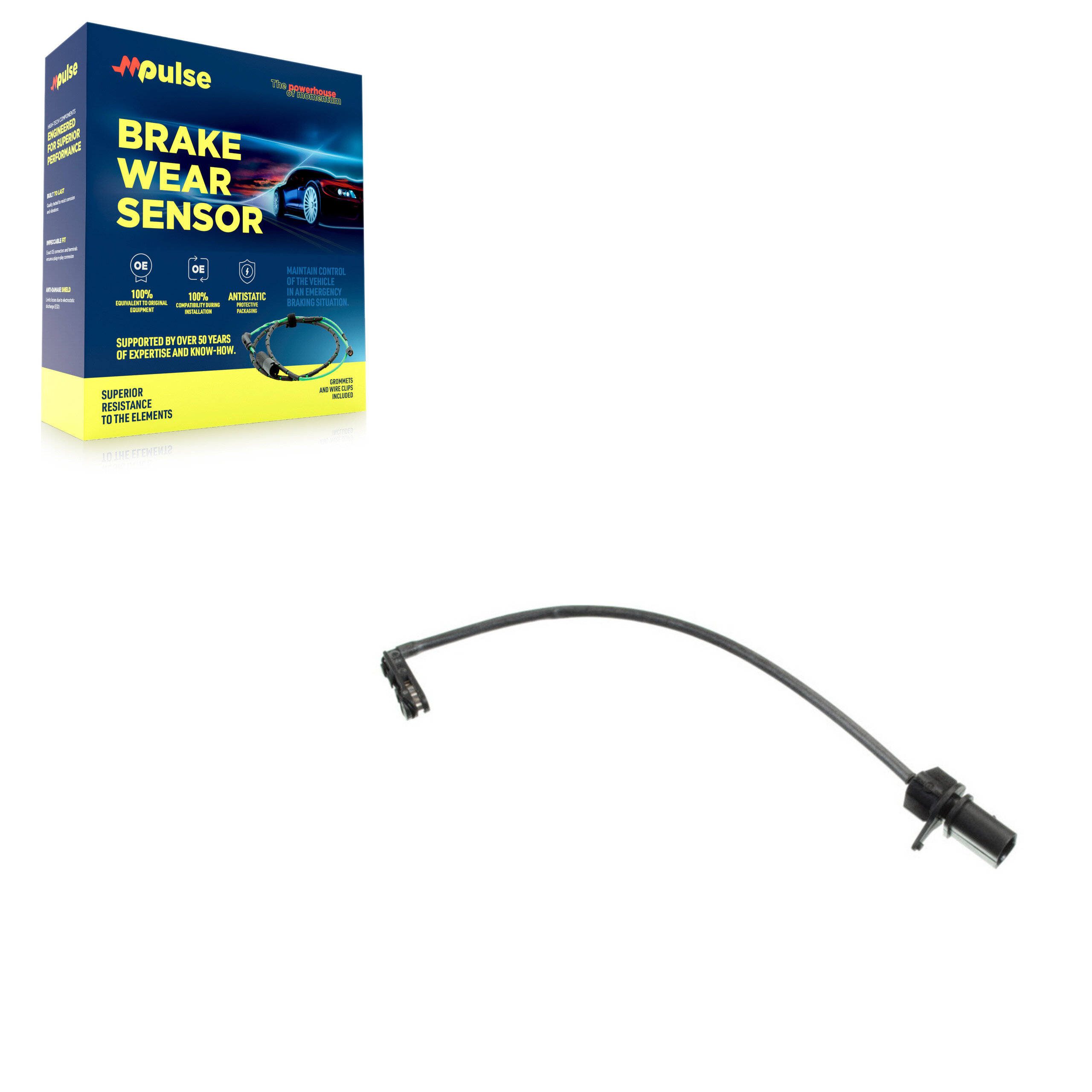 Mpulse - SEN-2BWS0433 - Front Disc Brake Pad Wear Sensor