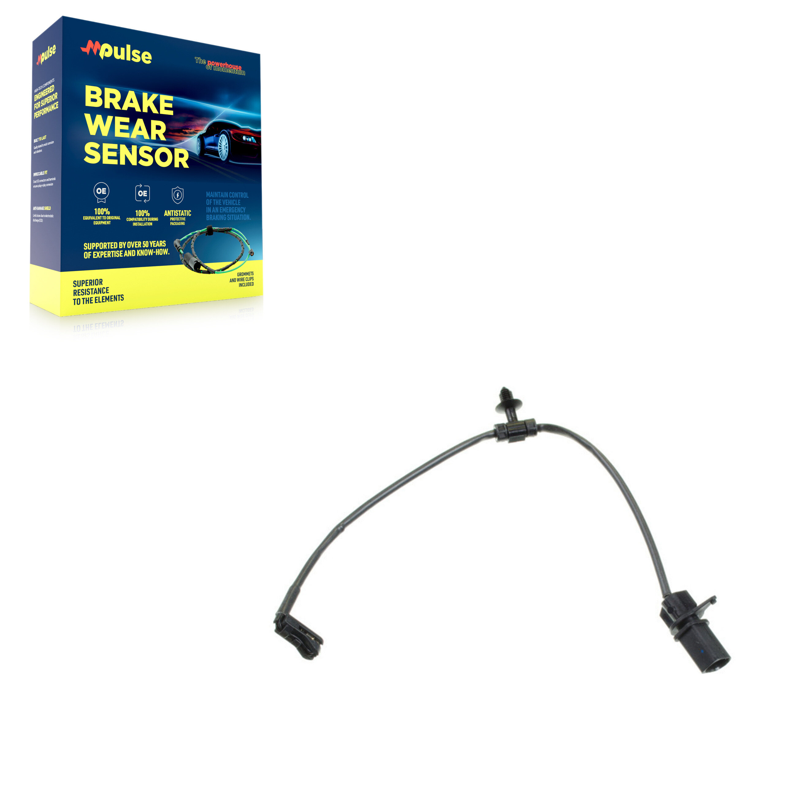 Mpulse - SEN-2BWS0434 - Rear Disc Brake Pad Wear Sensor