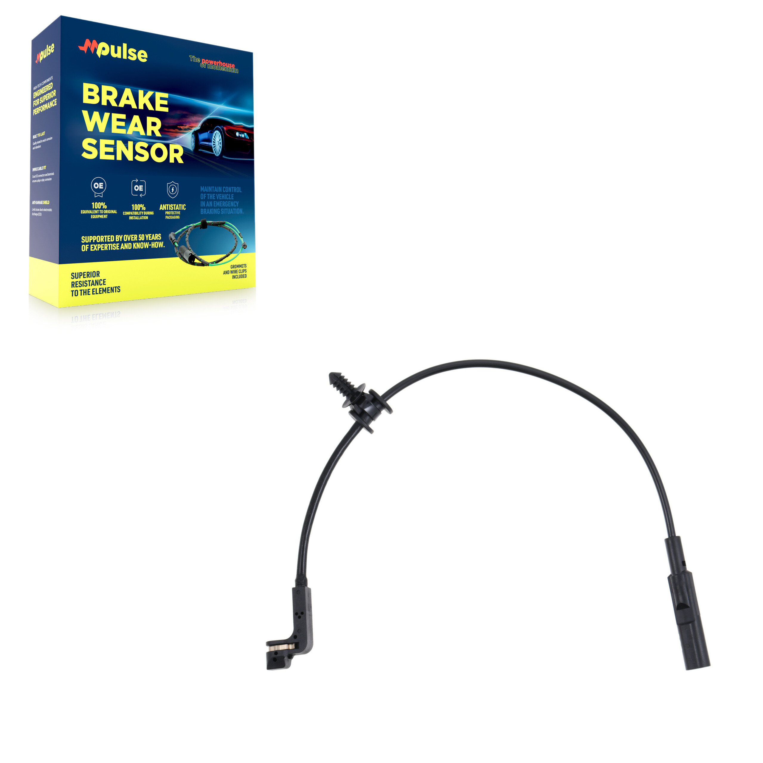 Mpulse - SEN-2BWS0467 - Rear Left Disc Brake Pad Wear Sensor