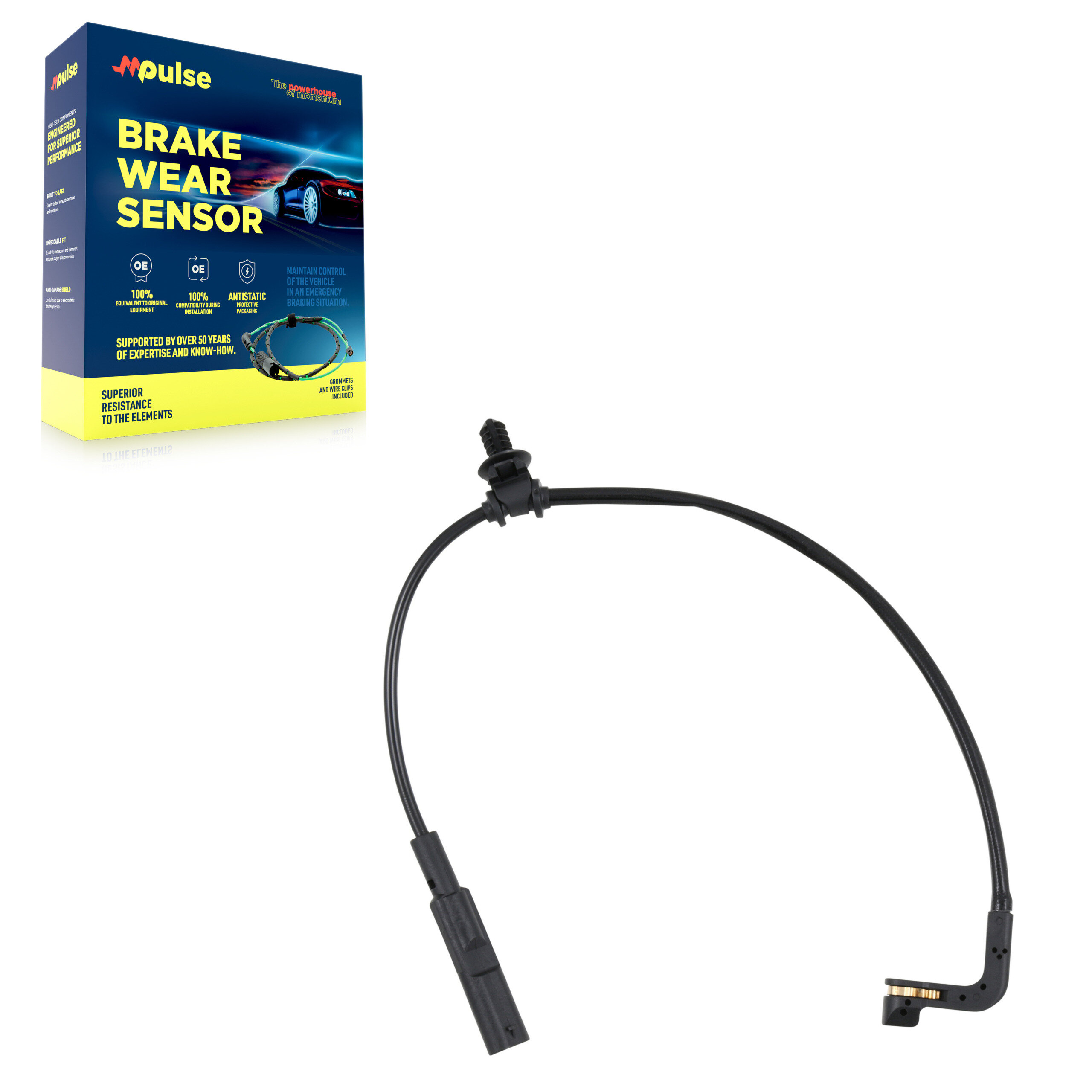Mpulse - SEN-2BWS0470 - Front Disc Brake Pad Wear Sensor