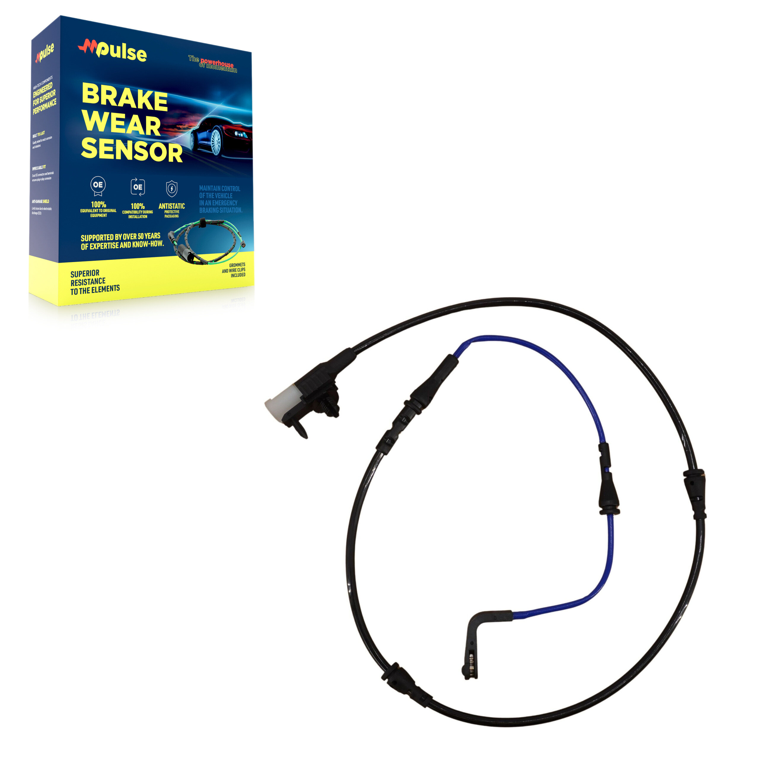 Mpulse - SEN-2BWS0486 - Front Disc Brake Pad Wear Sensor