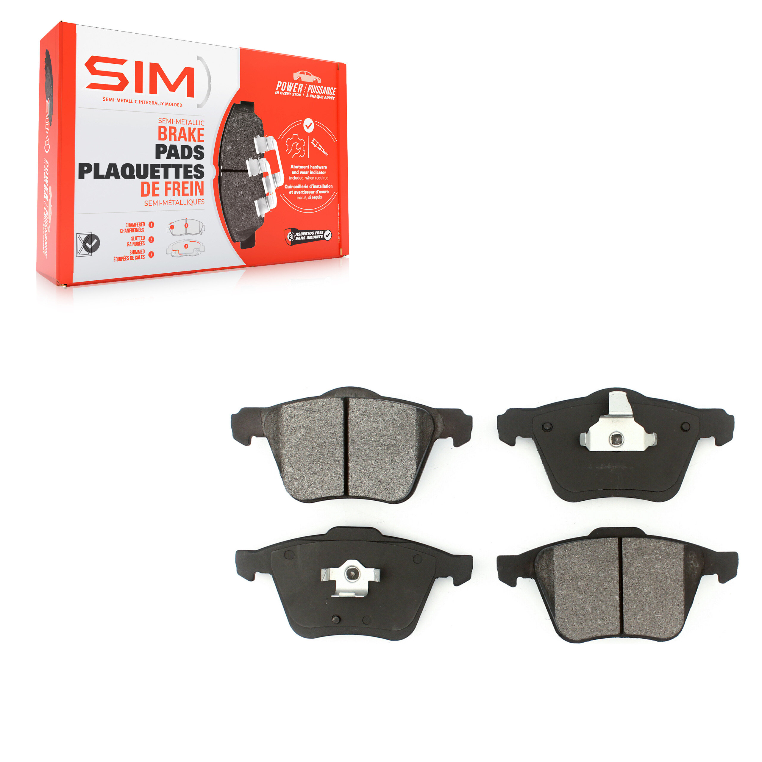 SIM - SIM-1003 - Front Disc Brake Pad
