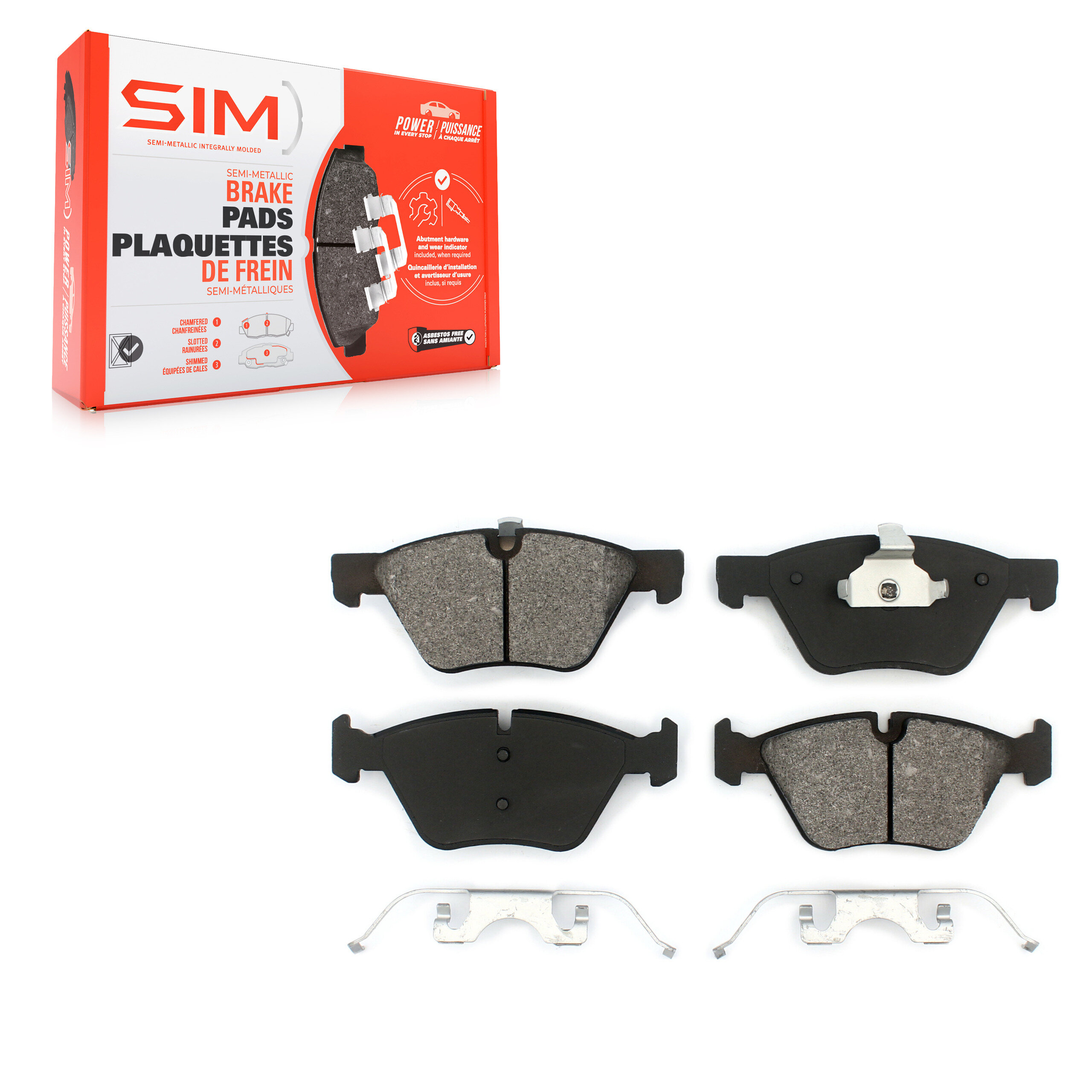 SIM - SIM-1061 - Front Disc Brake Pad