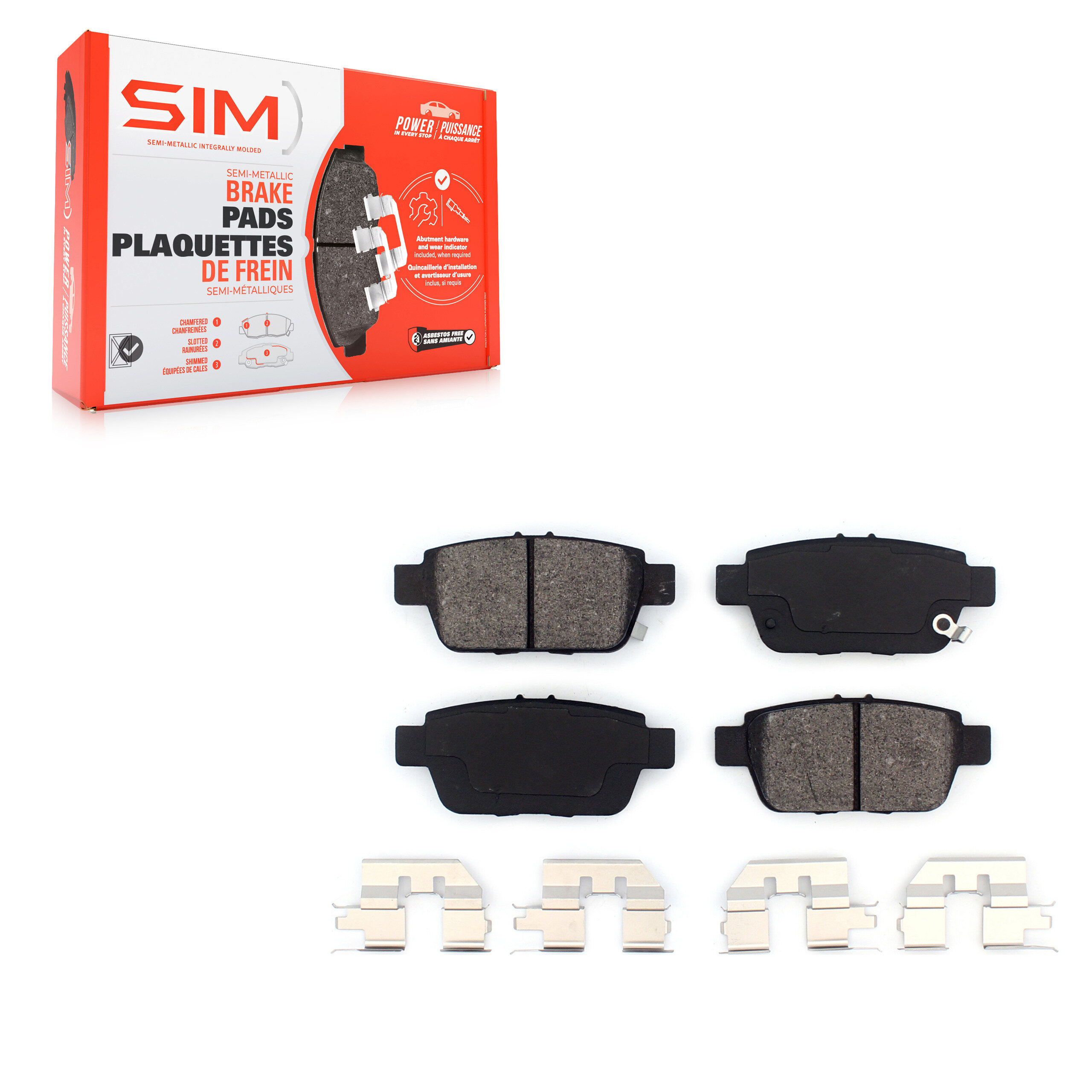 SIM - SIM-1103 - Rear Disc Brake Pad