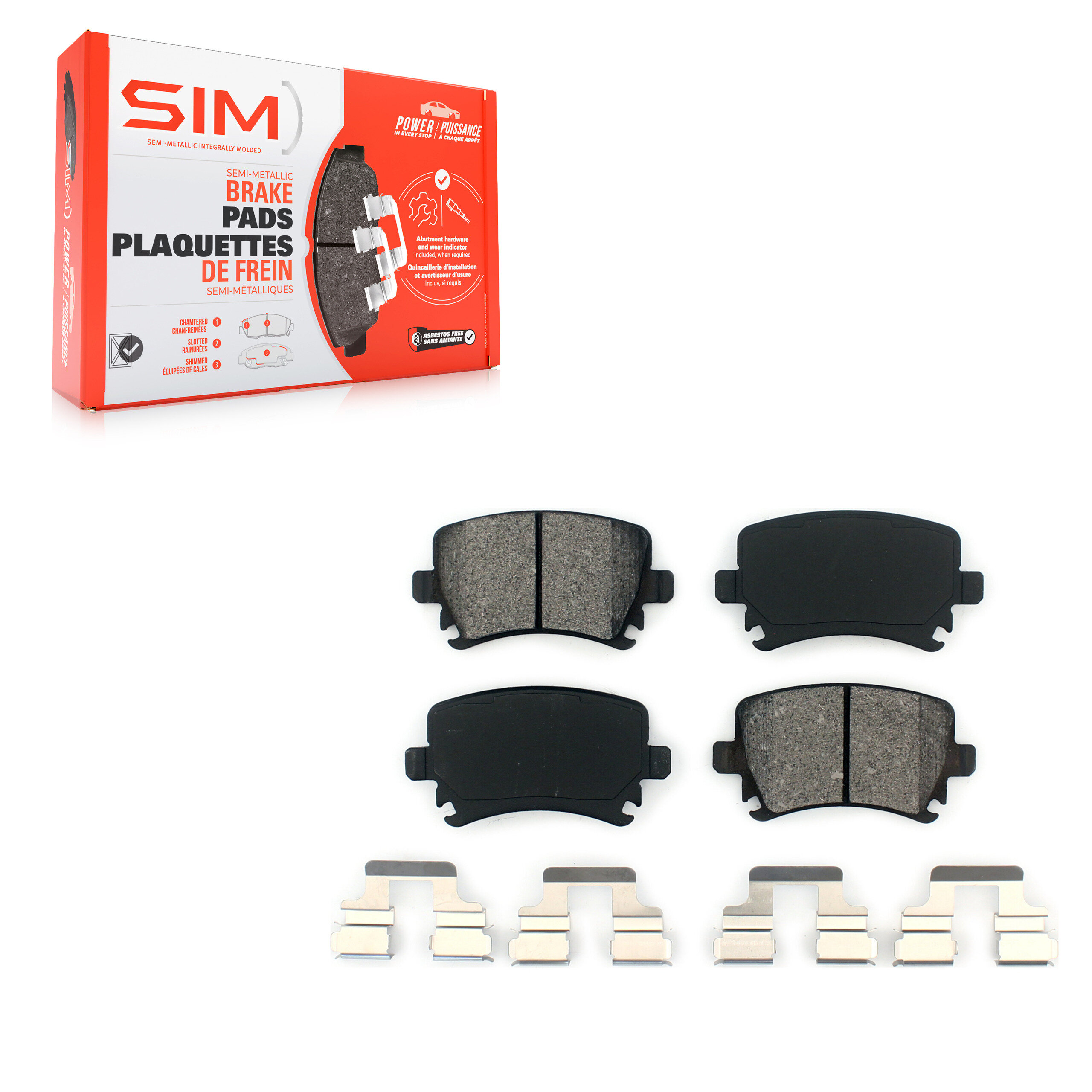 SIM - SIM-1108 - Rear Disc Brake Pad