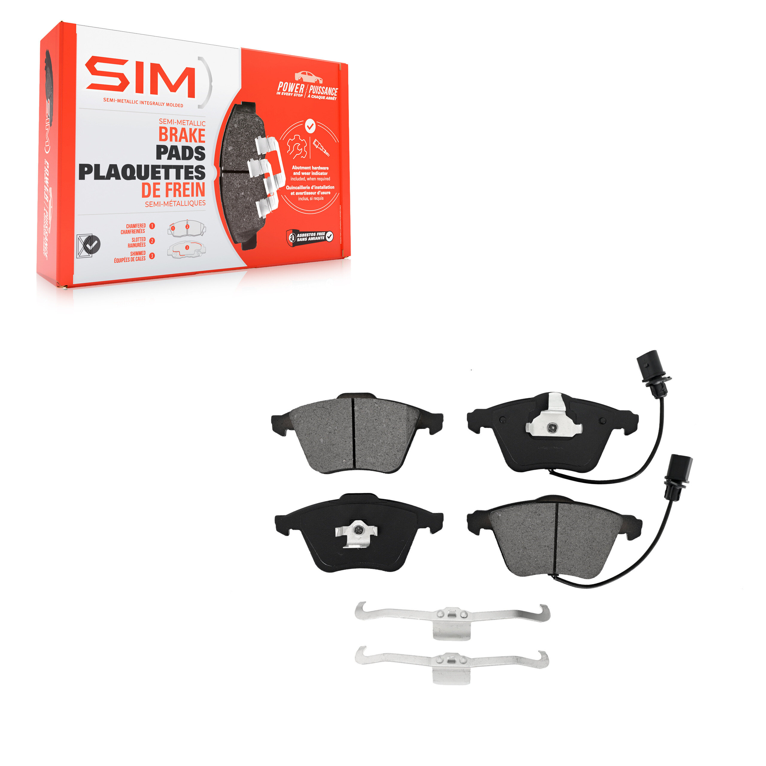 SIM - SIM-1111 - Front Disc Brake Pad